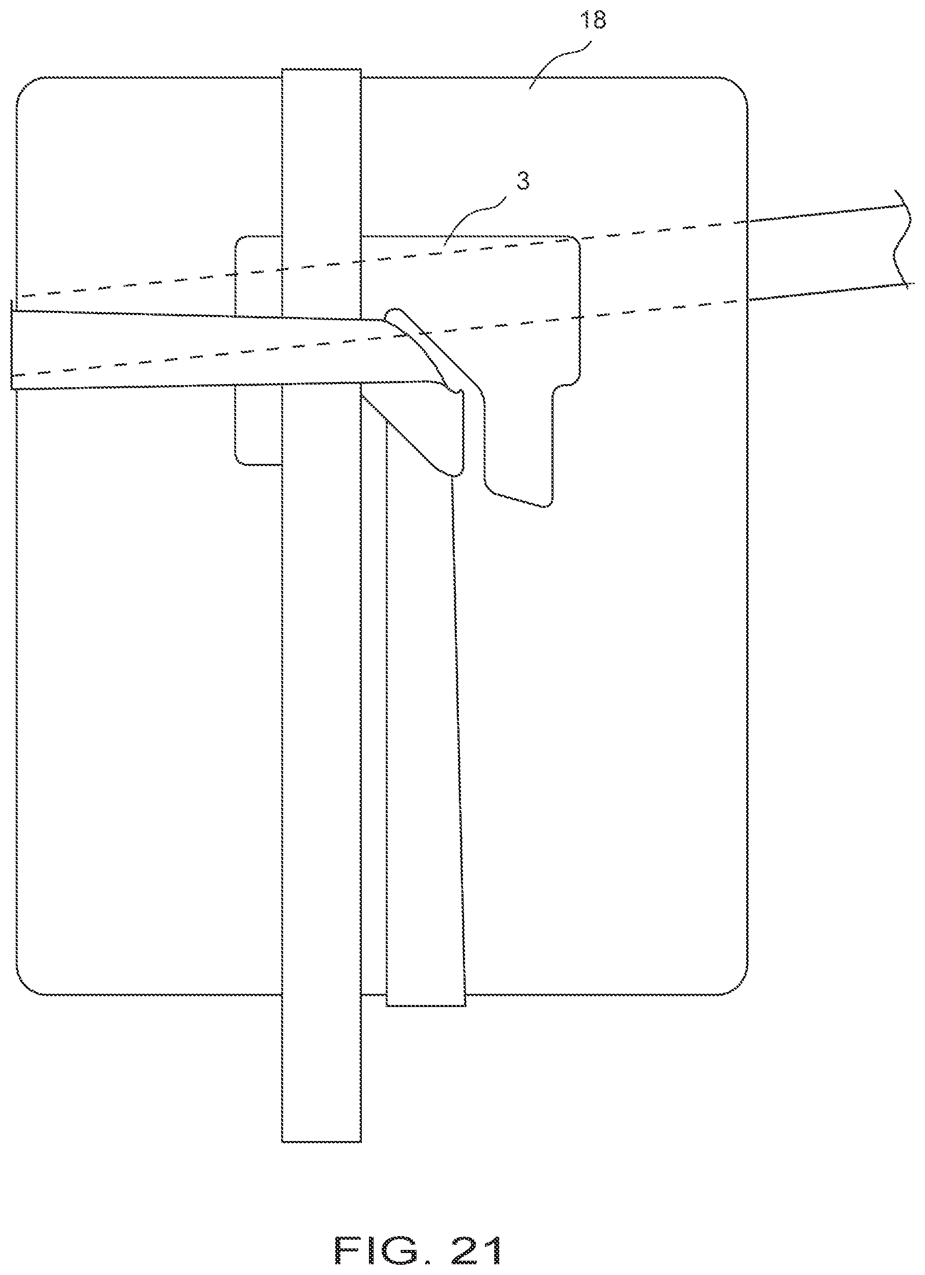 Patent US12378026 Figure 14 – Creasing tool and gift wrapping method using said creasing tool