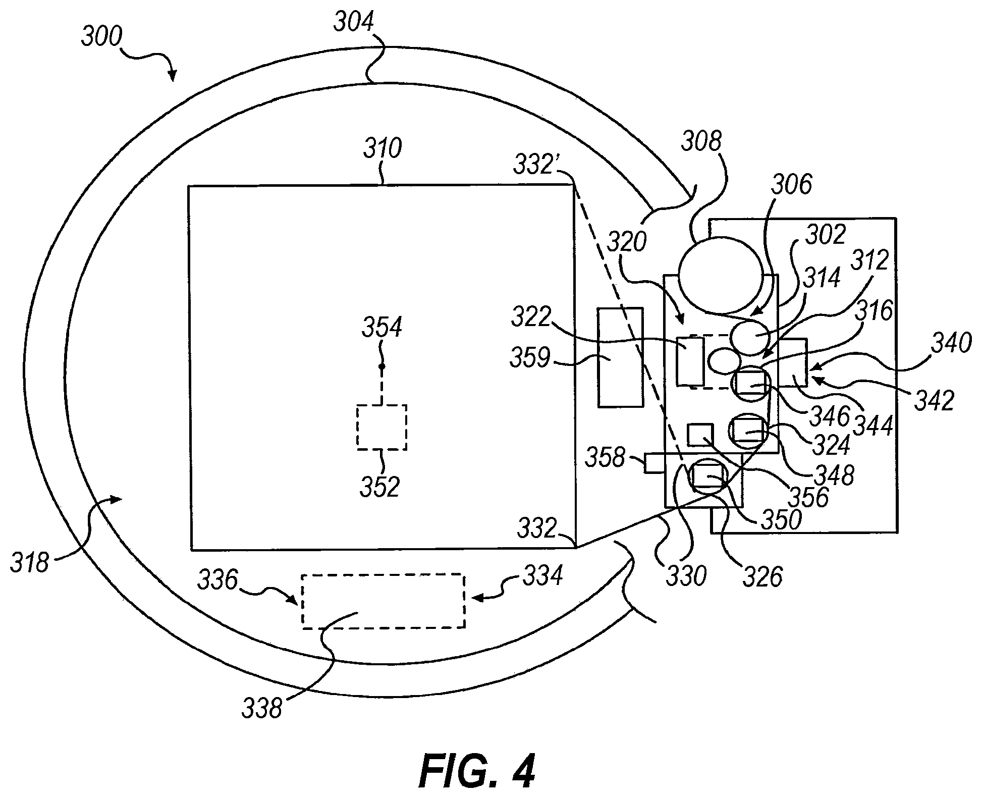 Patent US12378029 Figure 4 – Dynamic adjustment of wrap force parameter responsive to monitored wrap force and/or for film break reduction