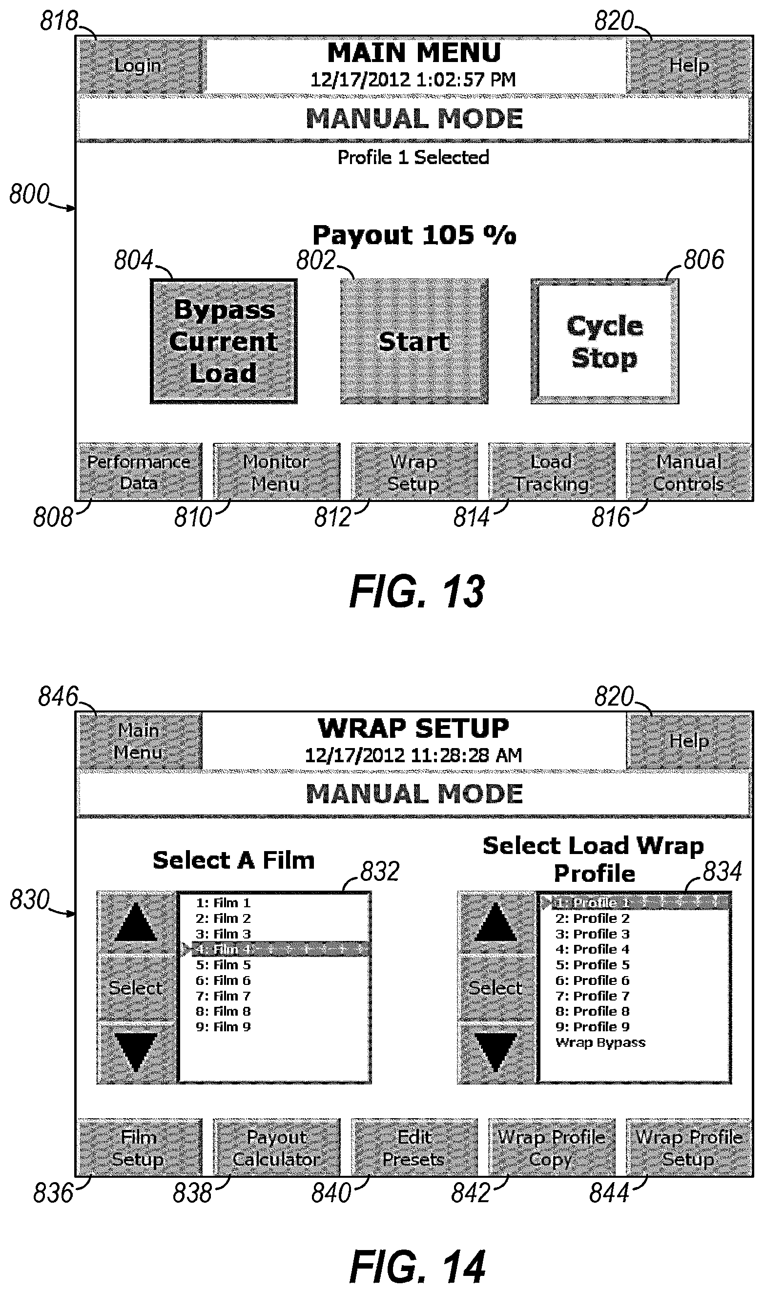 Patent US12378029 Figure 11 – Dynamic adjustment of wrap force parameter responsive to monitored wrap force and/or for film break reduction