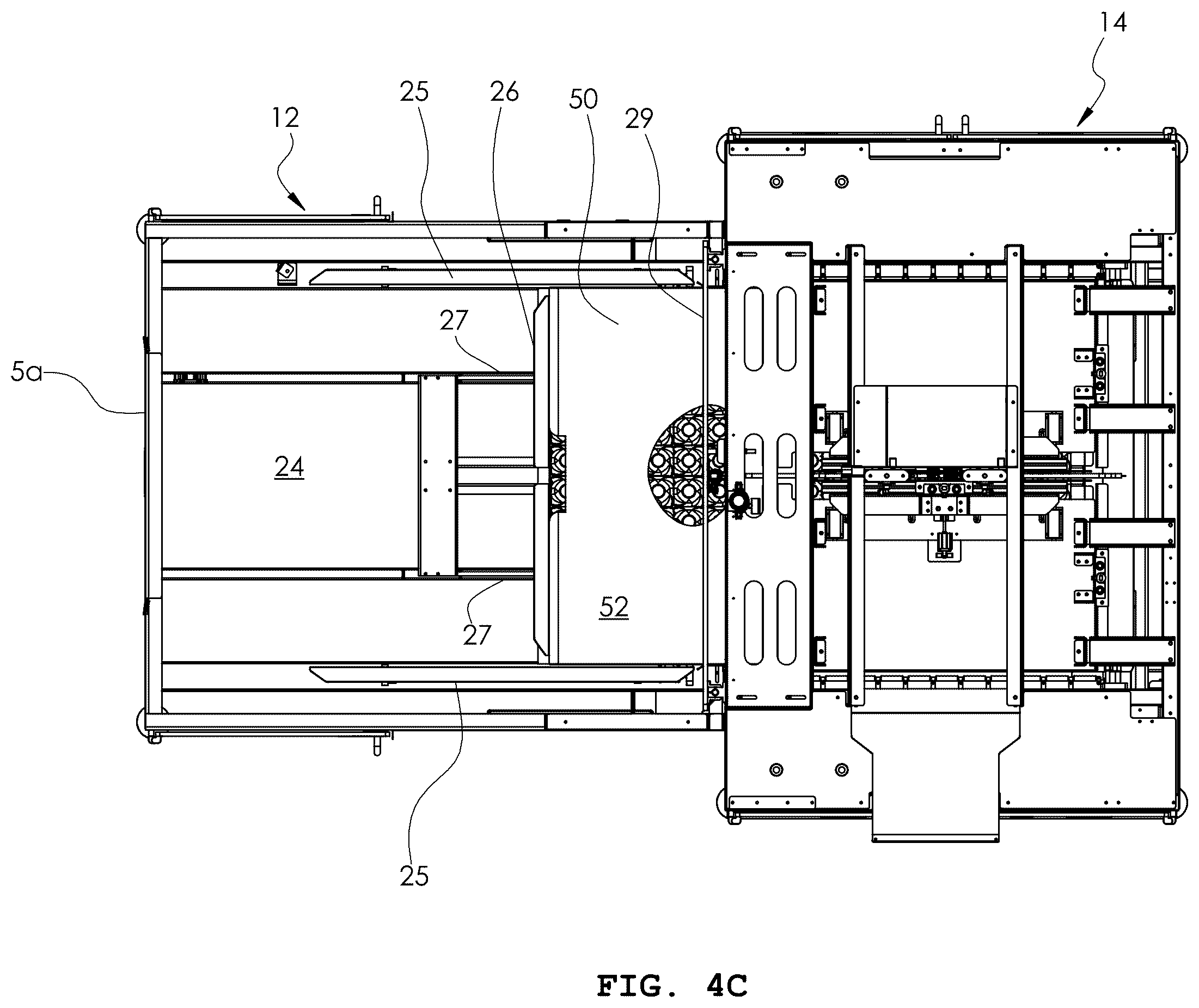 Patent US12378031 Figure 6 – Apparatus and method for debagging article arrays