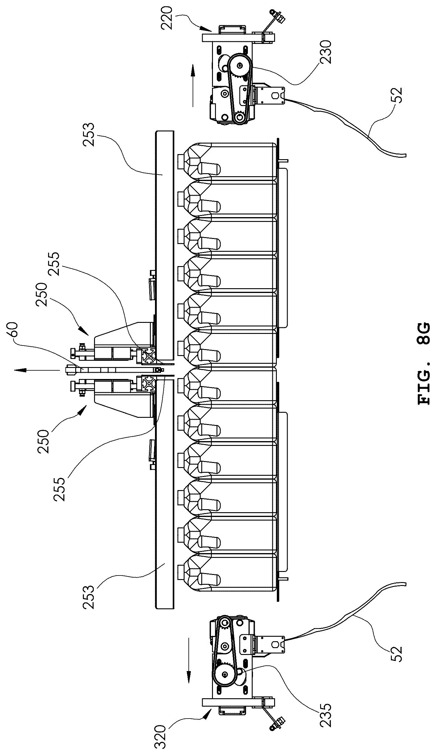 Patent US12378031 Figure 19 – Apparatus and method for debagging article arrays