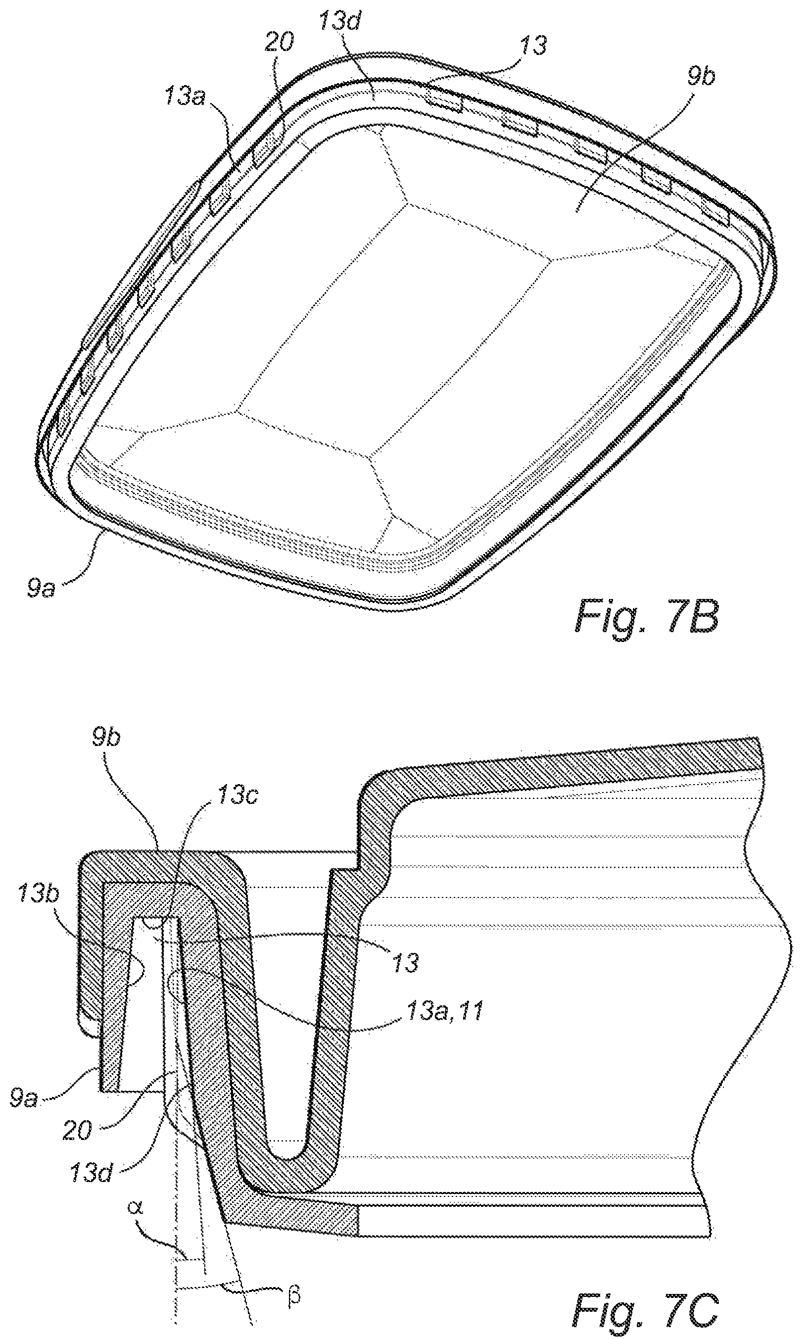 Patent US12378032 Figure 7 – Composite paperboard container with a rim comprising fibers, and a method for producing such a container