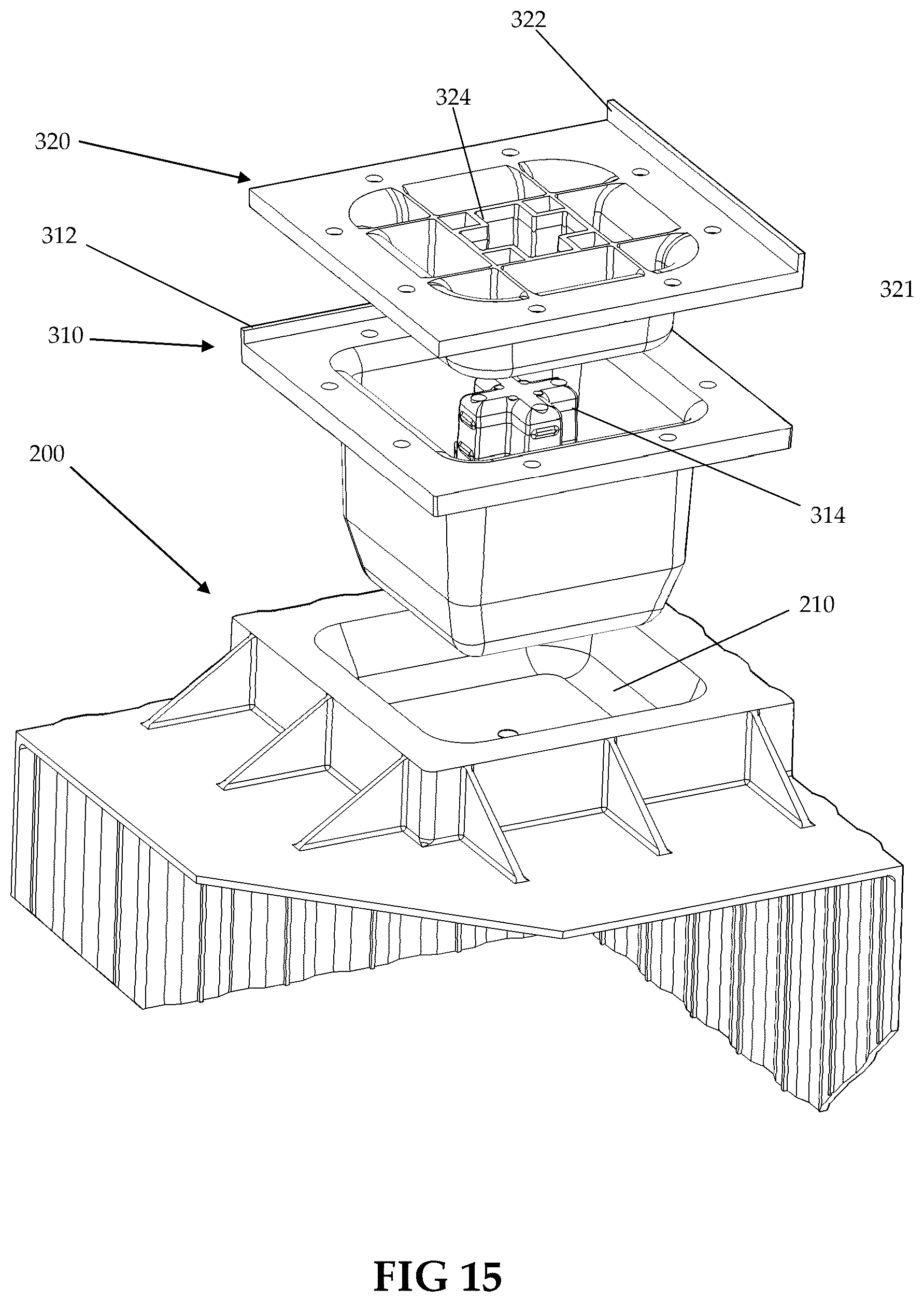 Patent US12378035 Figure 15 – Pallet system