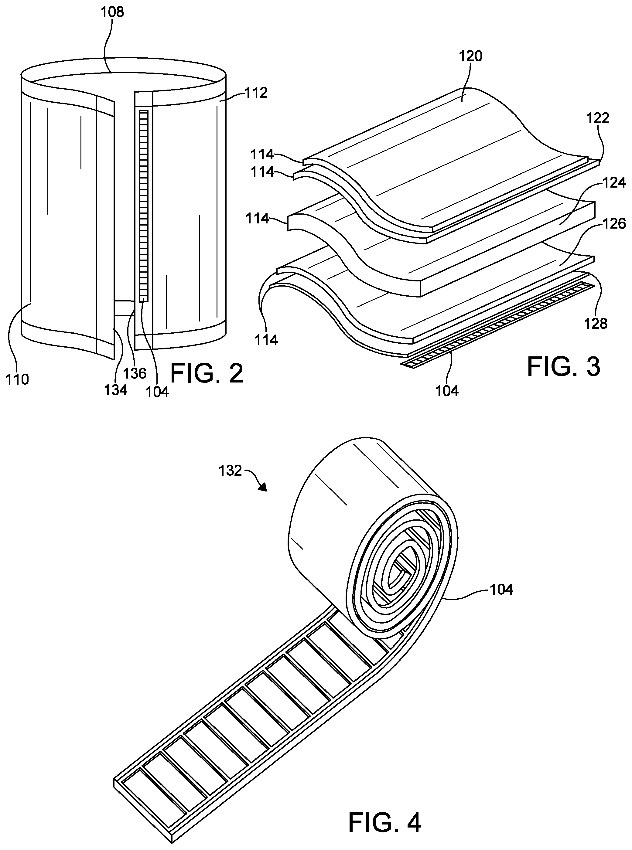 Patent US12378038 Figure 3 – Resealable bag with inelastic deformable polymer