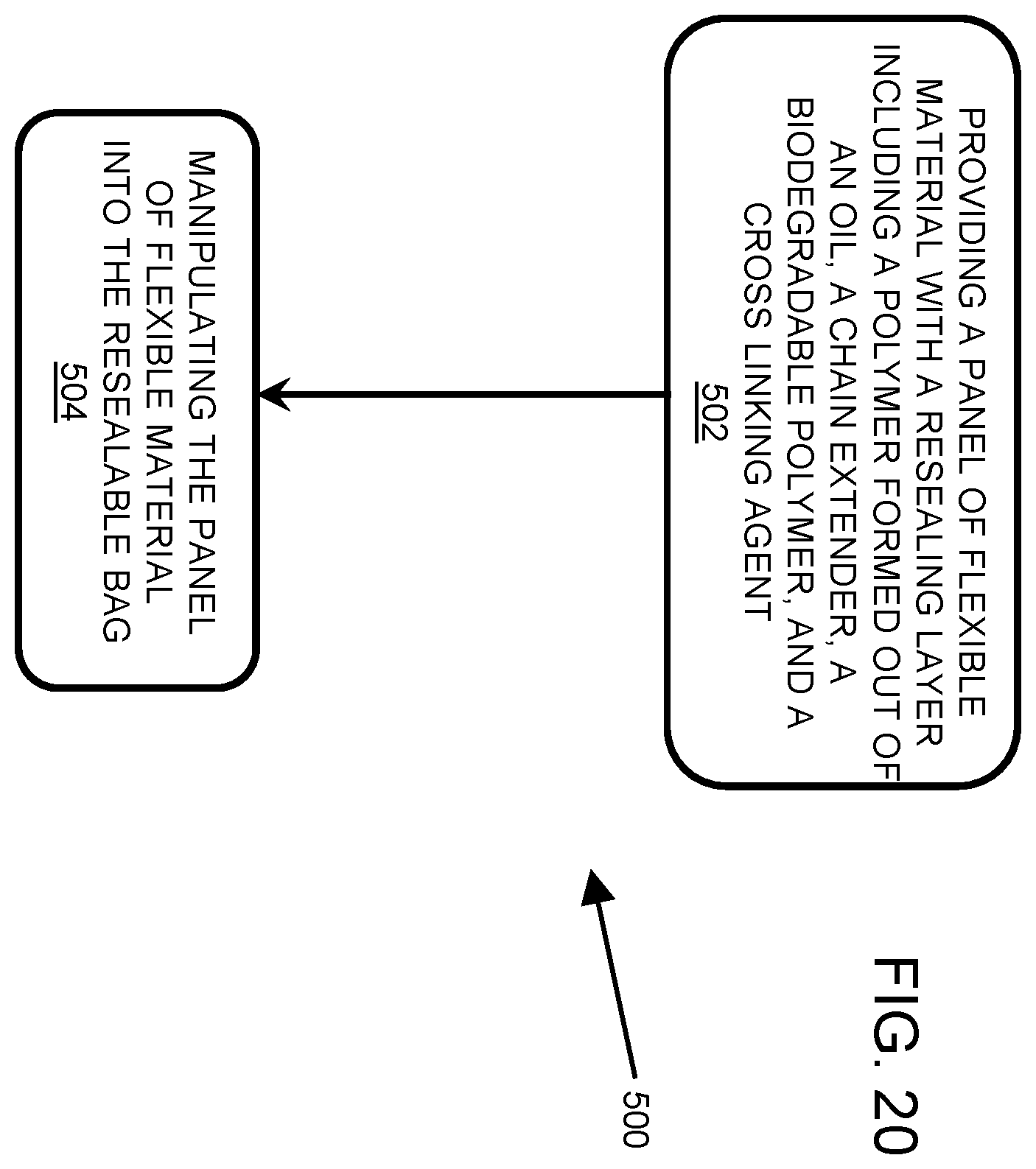 Patent US12378038 Figure 10 – Resealable bag with inelastic deformable polymer