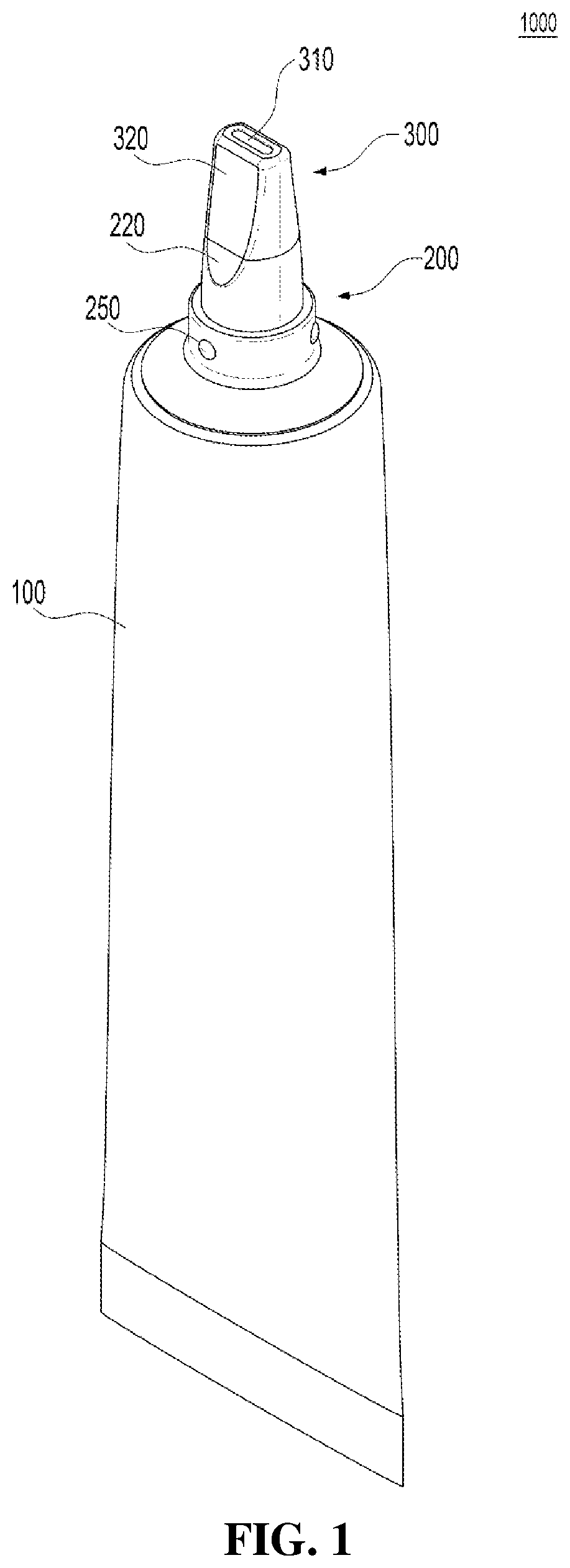 Patent US12378039 Figure 1 – Container