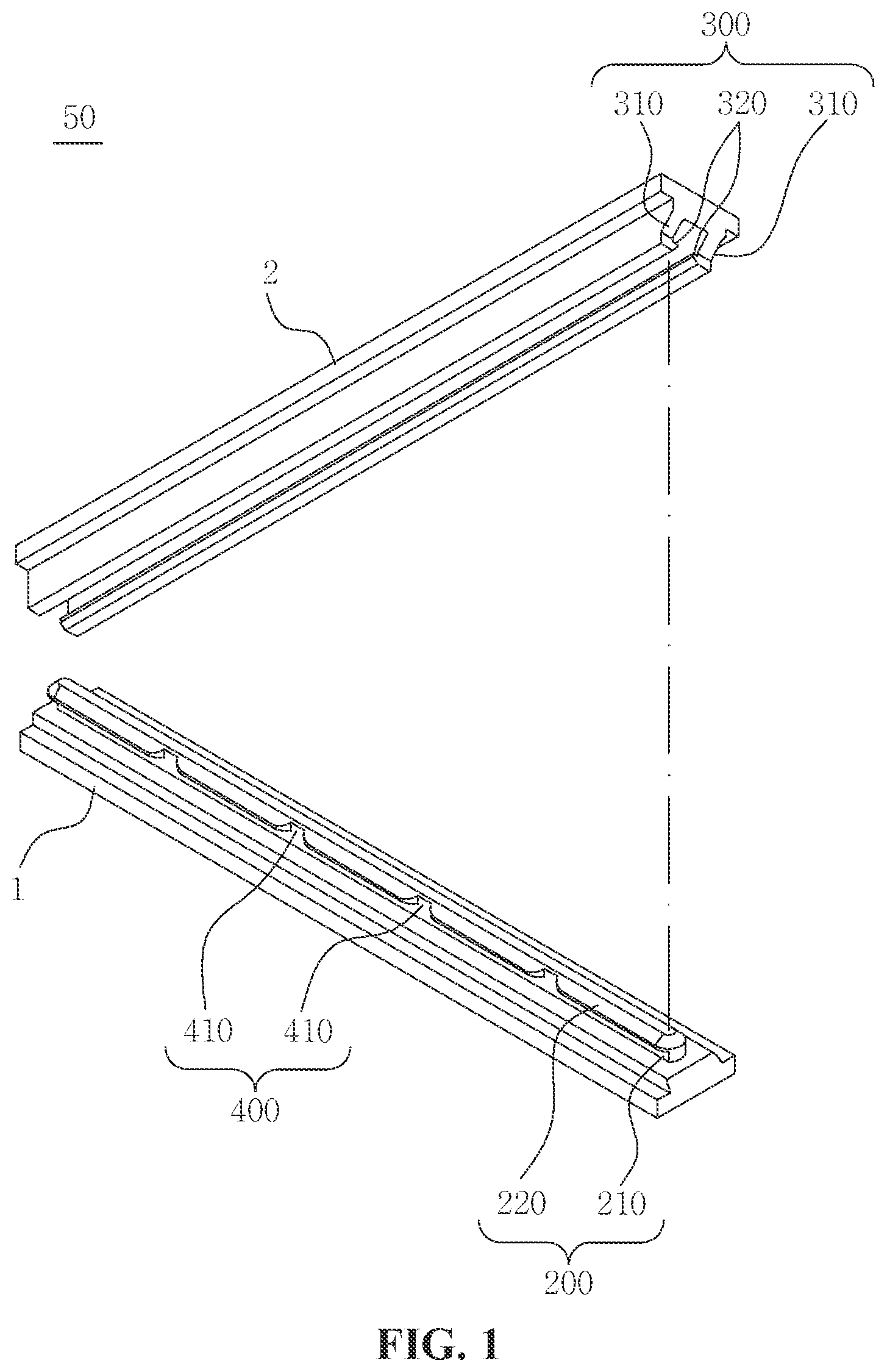 Patent US12378040 Figure 1 – Press-fit structure and food packaging wrap using same