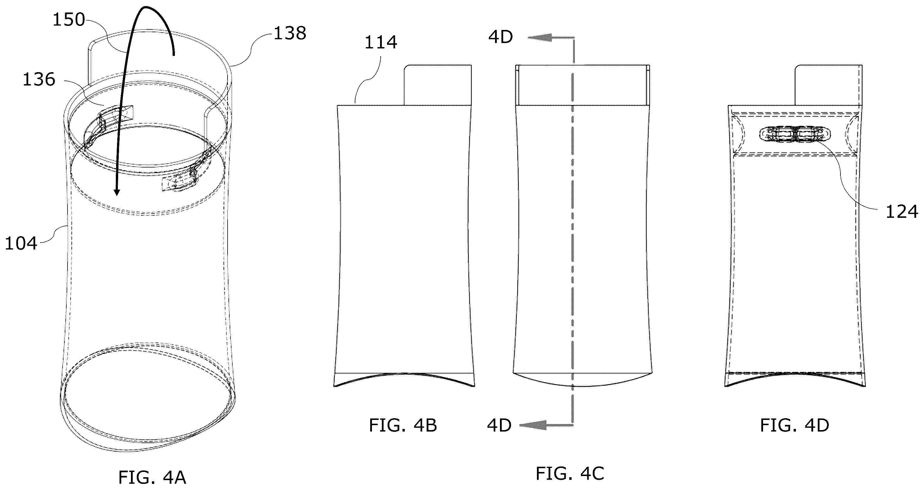 Patent US12378042 Figure 8 – Storage system with magnetic sealing closure