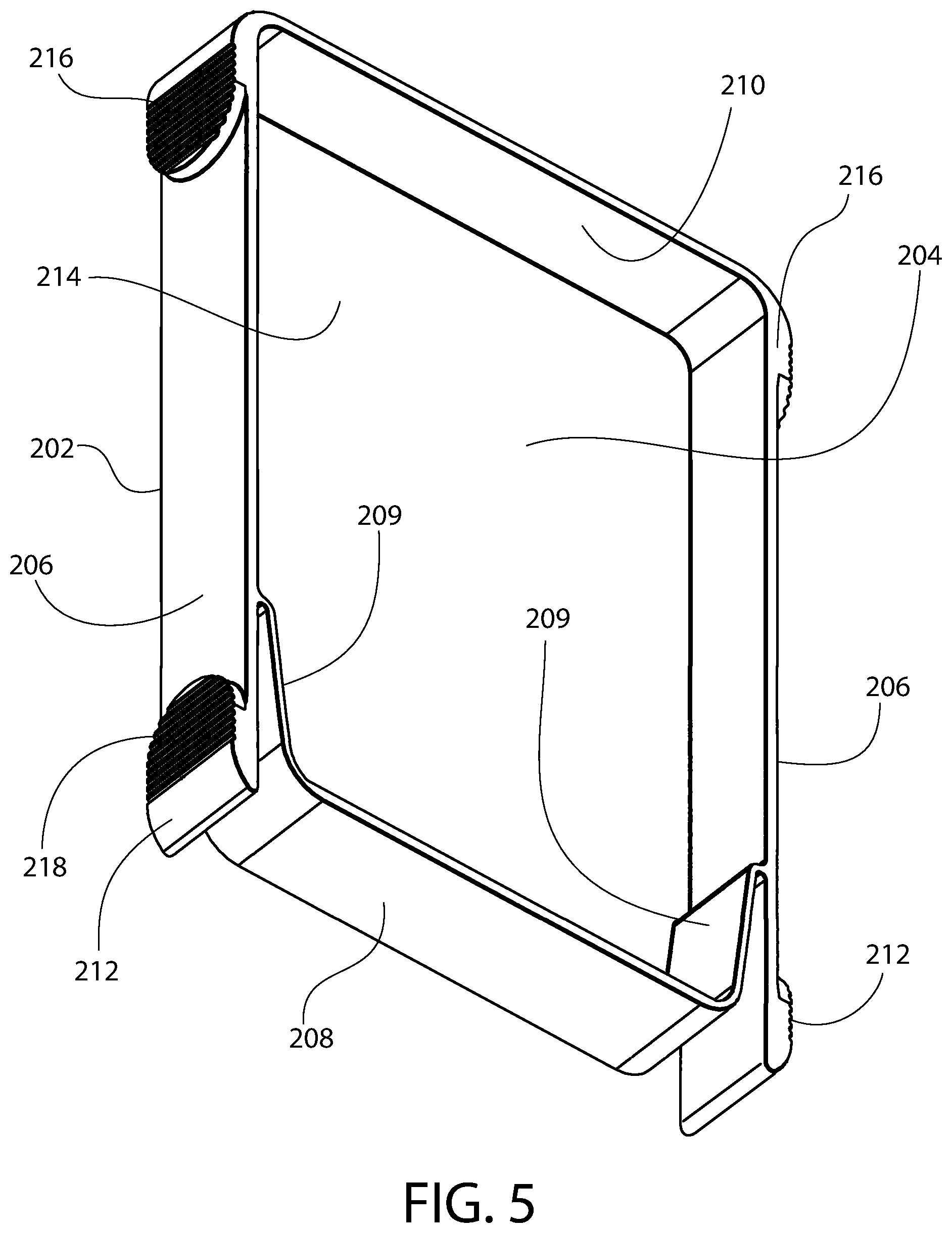 Patent US12378046 Figure 5 – Restricted access container
