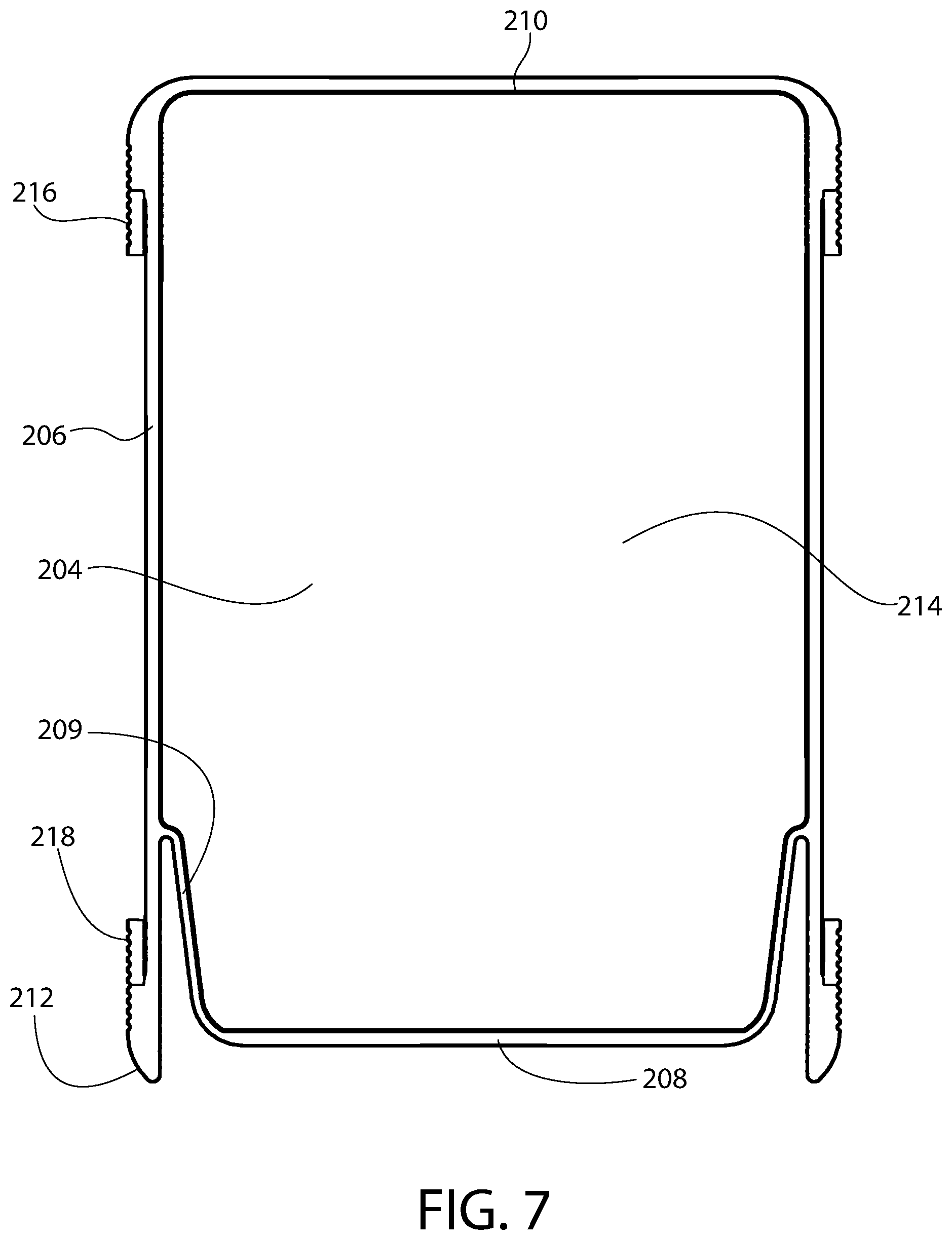 Patent US12378046 Figure 7 – Restricted access container