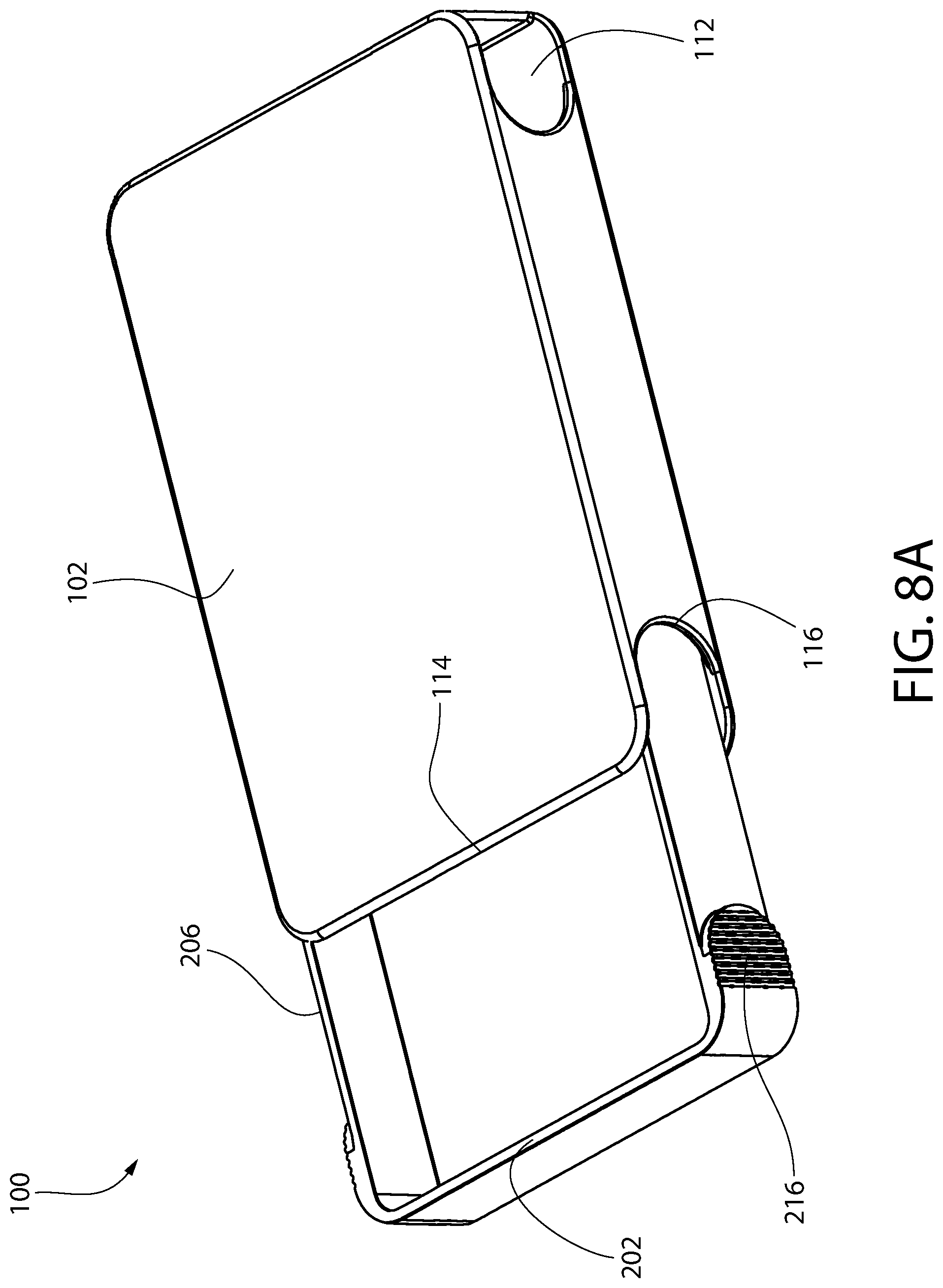 Patent US12378046 Figure 8 – Restricted access container