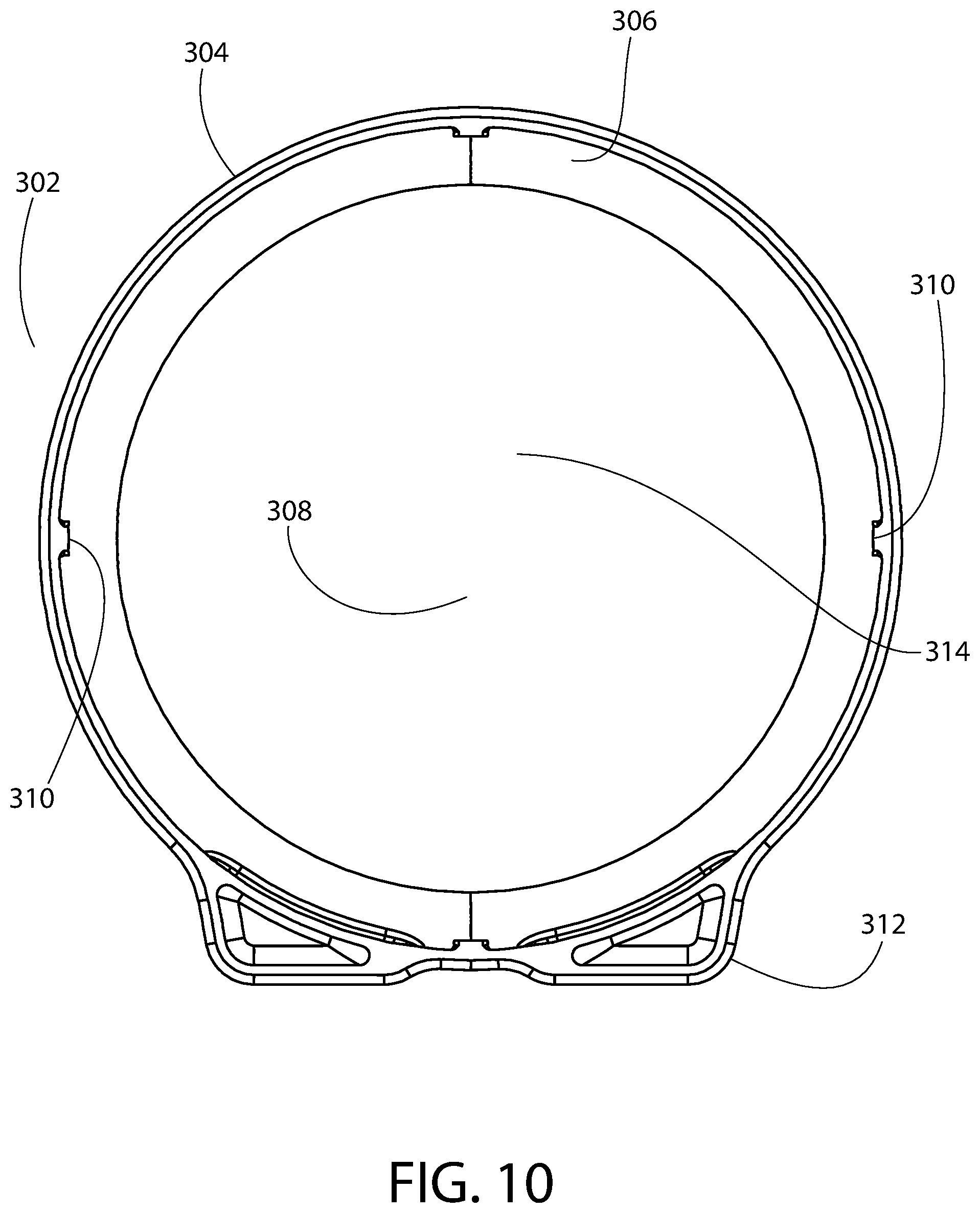 Patent US12378046 Figure 12 – Restricted access container