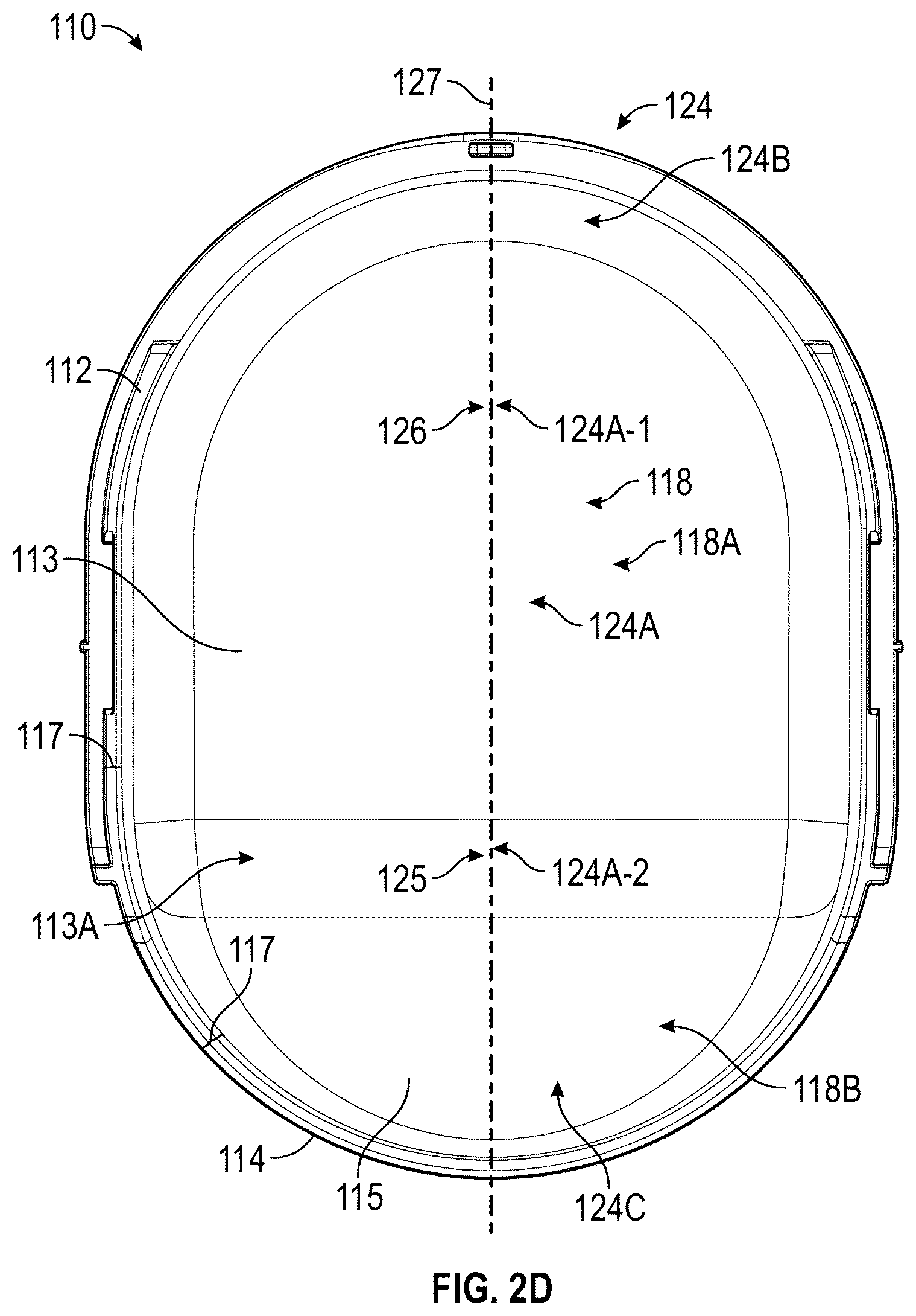 Patent US12378048 Figure 5 – Systems and devices for a container with a self-leveling lid
