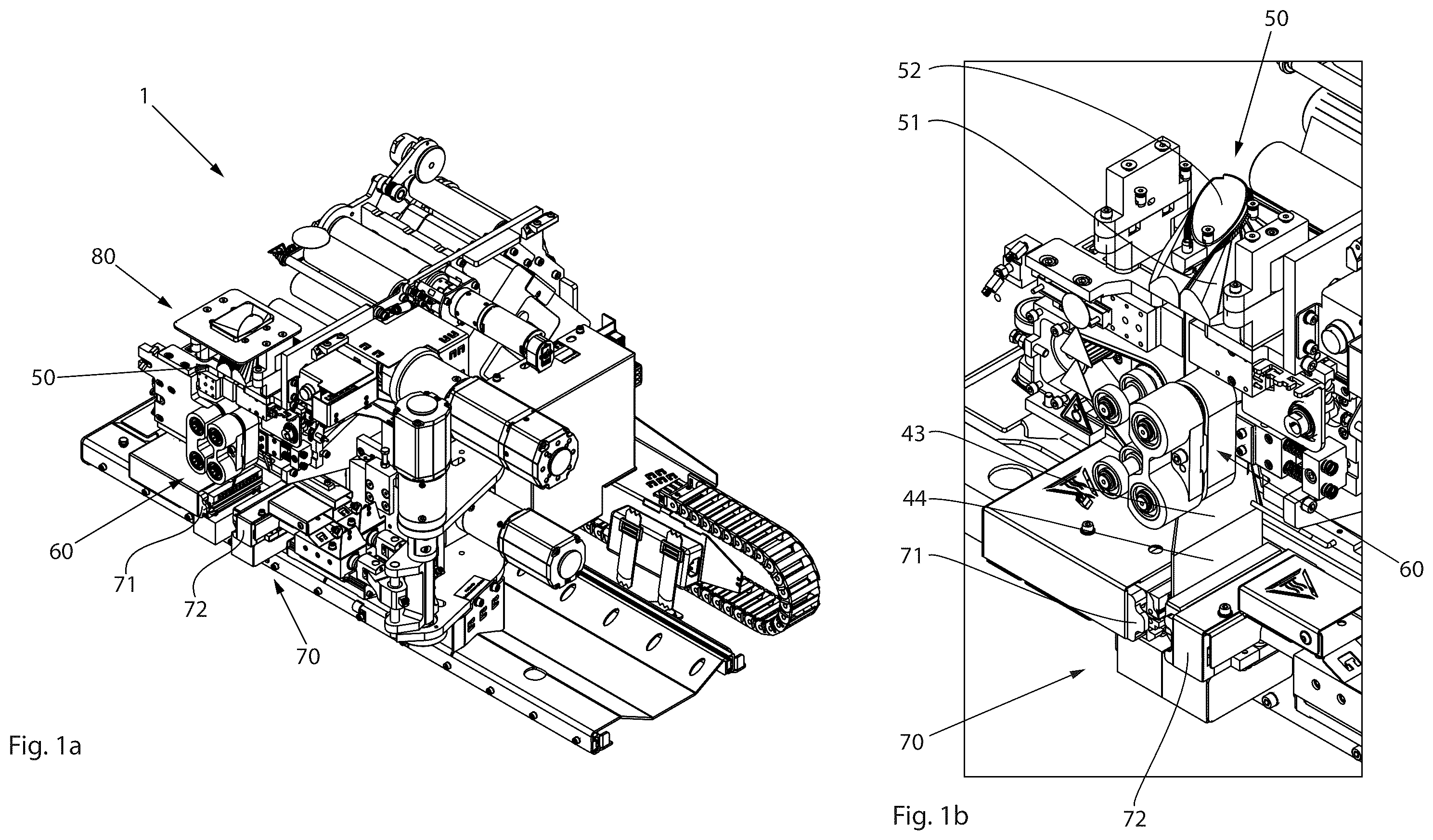 Patent US12378053 Figure 1 – Method and device for producing a blister tube, and blister tube