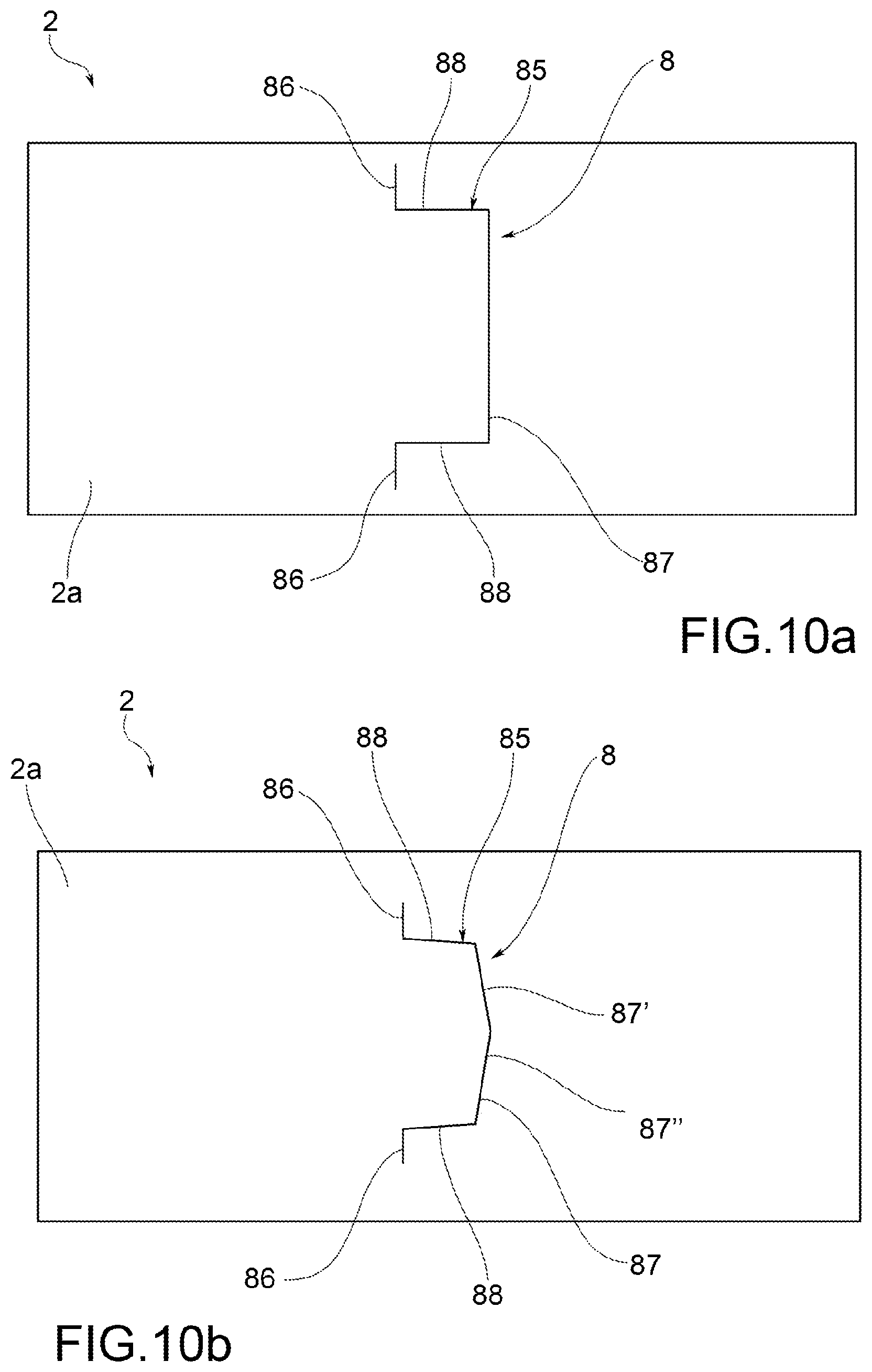 Patent US12378054 Figure 8 – Sealed single-dose package with break opening