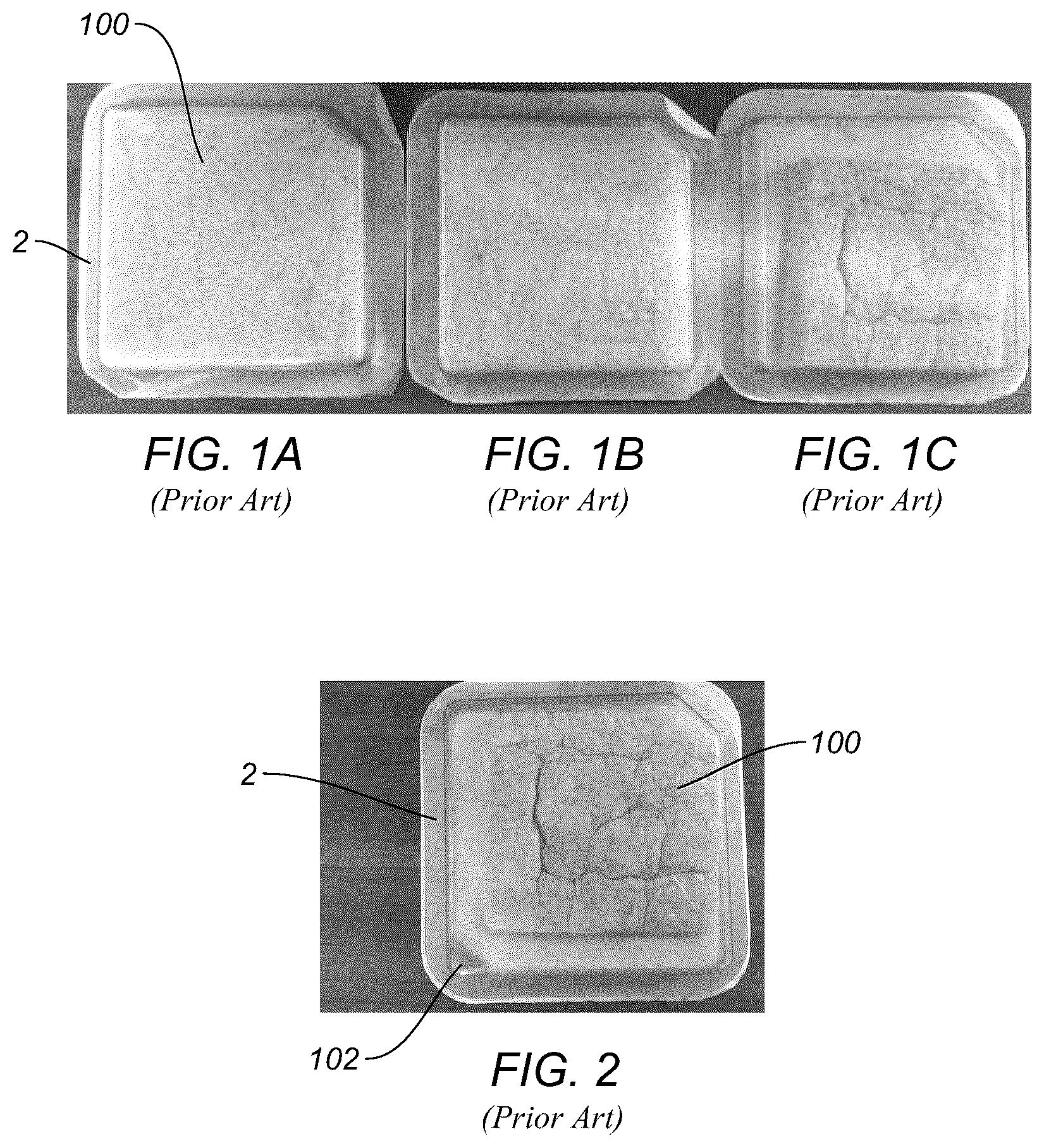 Patent US12378055 Figure 1 – Protective packaging structure for compressible materials