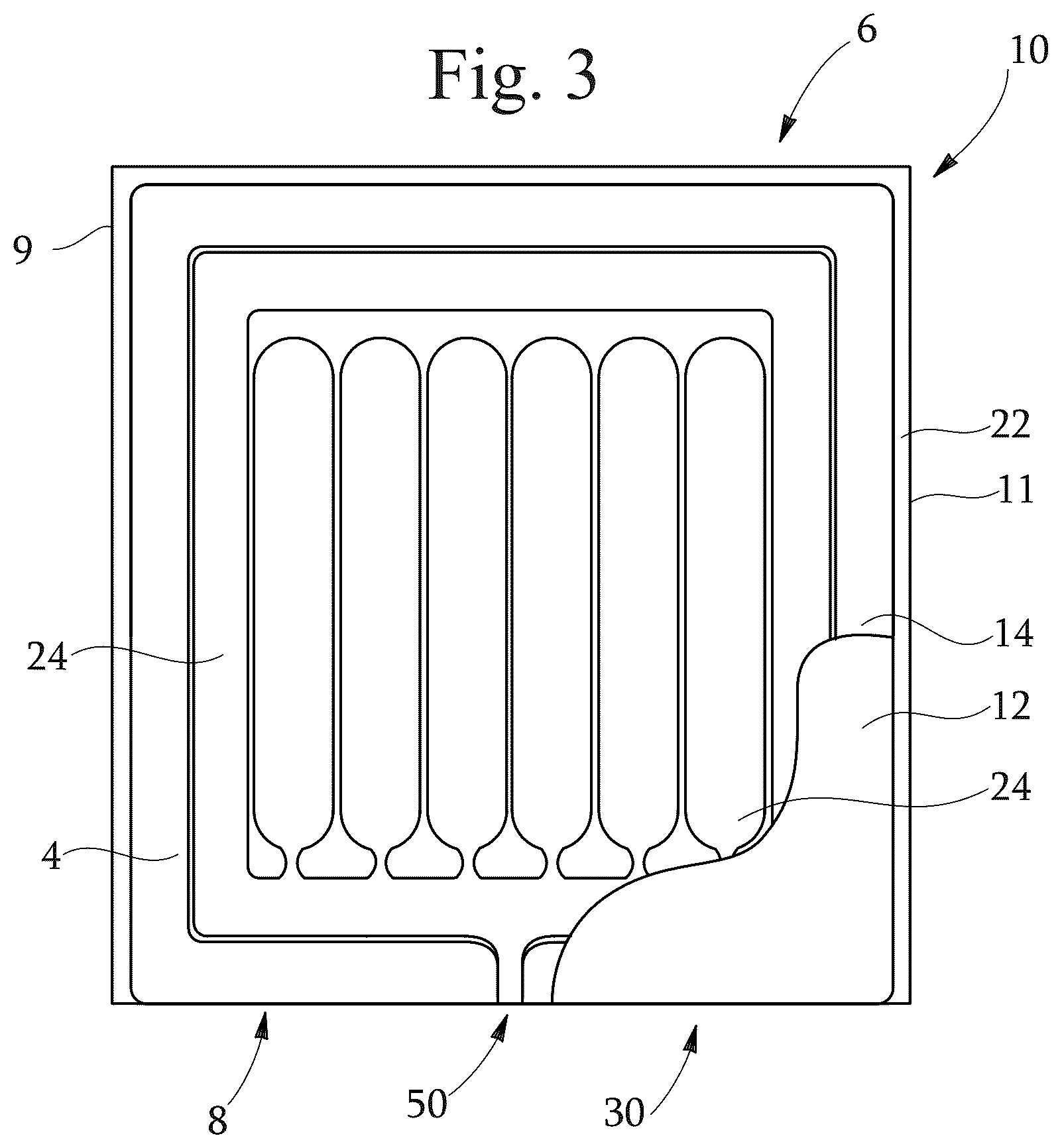 Patent US12378056 Figure 2 – Shaped flexible shipping package and method of making