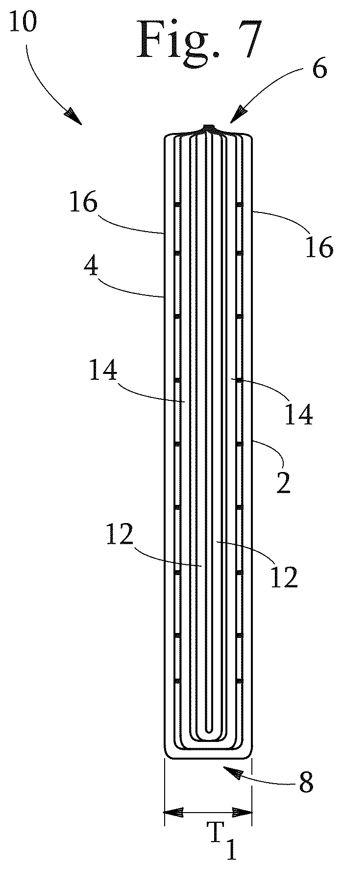 Patent US12378056 Figure 5 – Shaped flexible shipping package and method of making