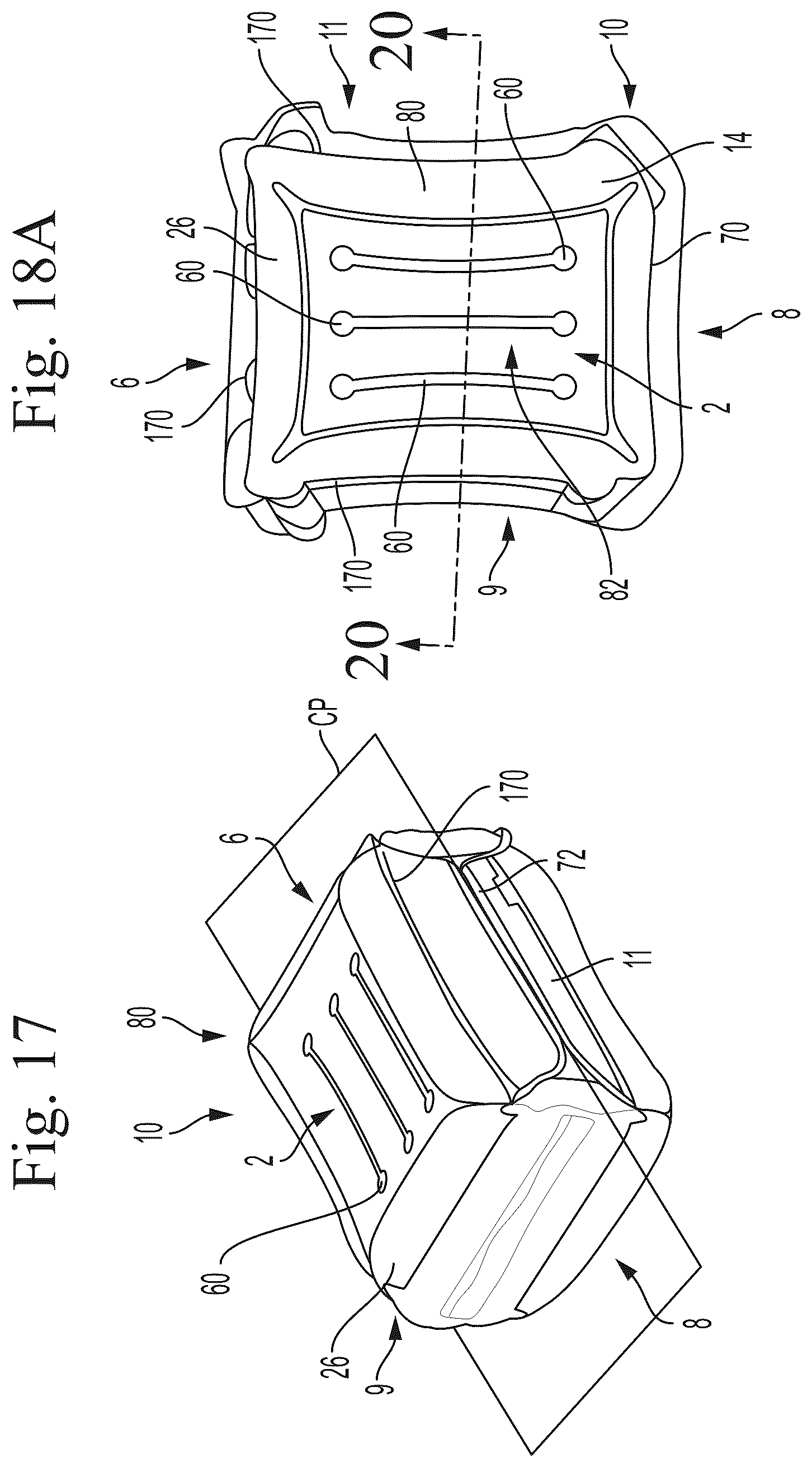 Patent US12378056 Figure 13 – Shaped flexible shipping package and method of making