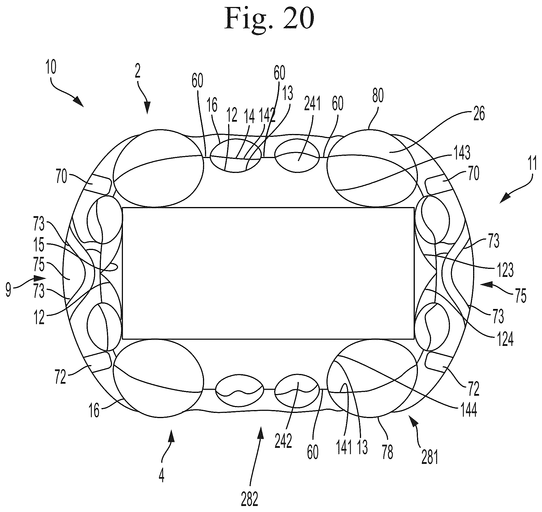Patent US12378056 Figure 15 – Shaped flexible shipping package and method of making