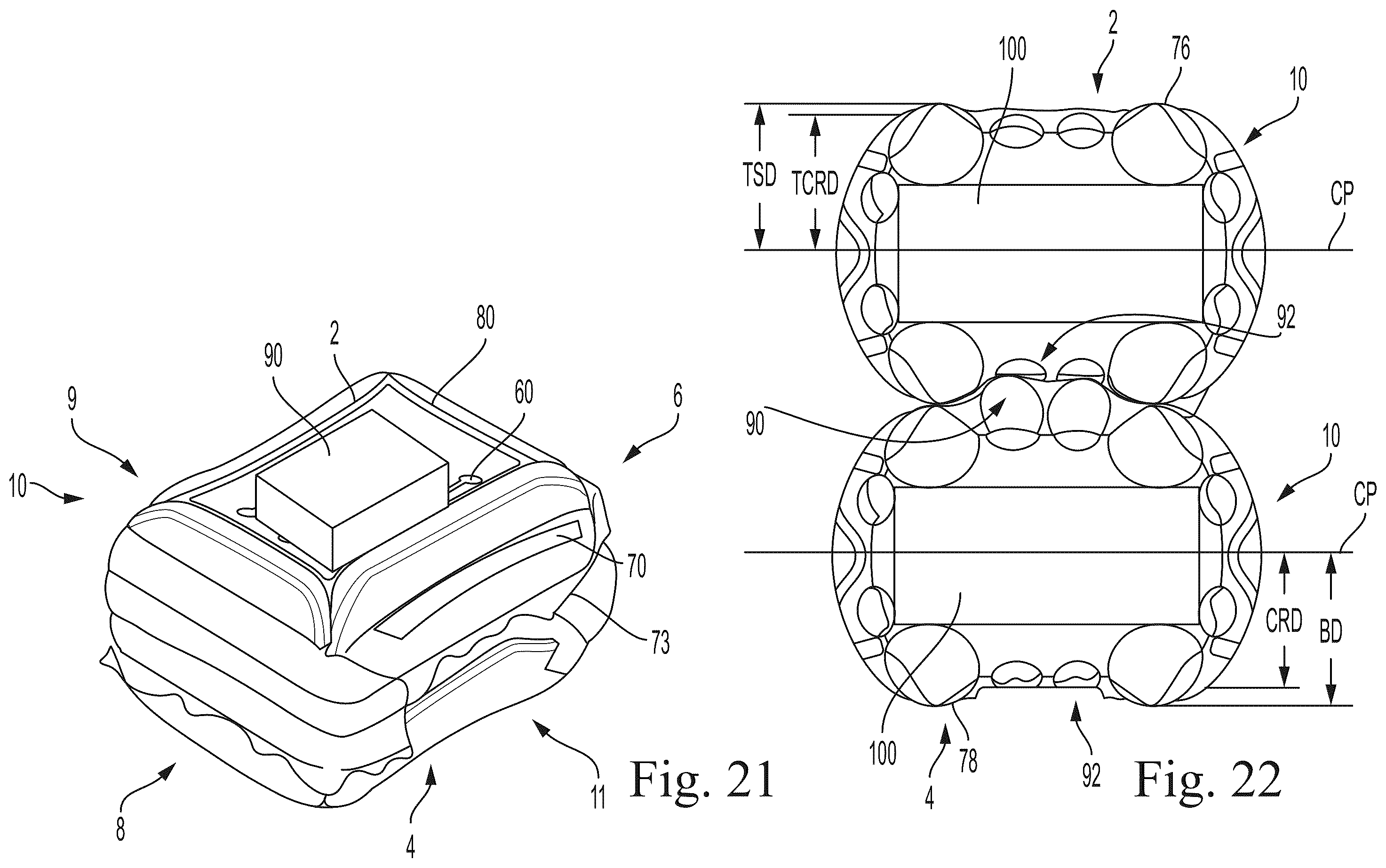 Patent US12378056 Figure 16 – Shaped flexible shipping package and method of making