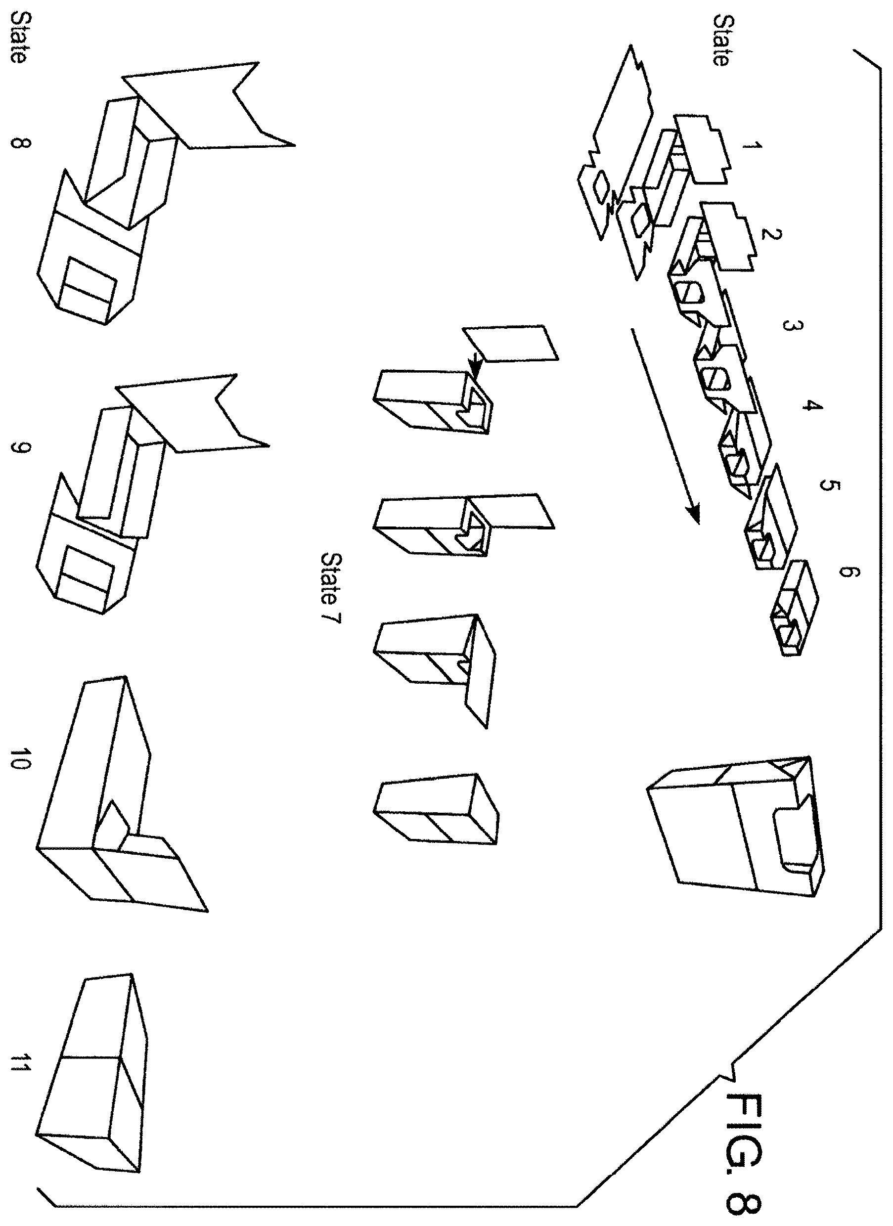Patent US12378060 Figure 10 – Box blank