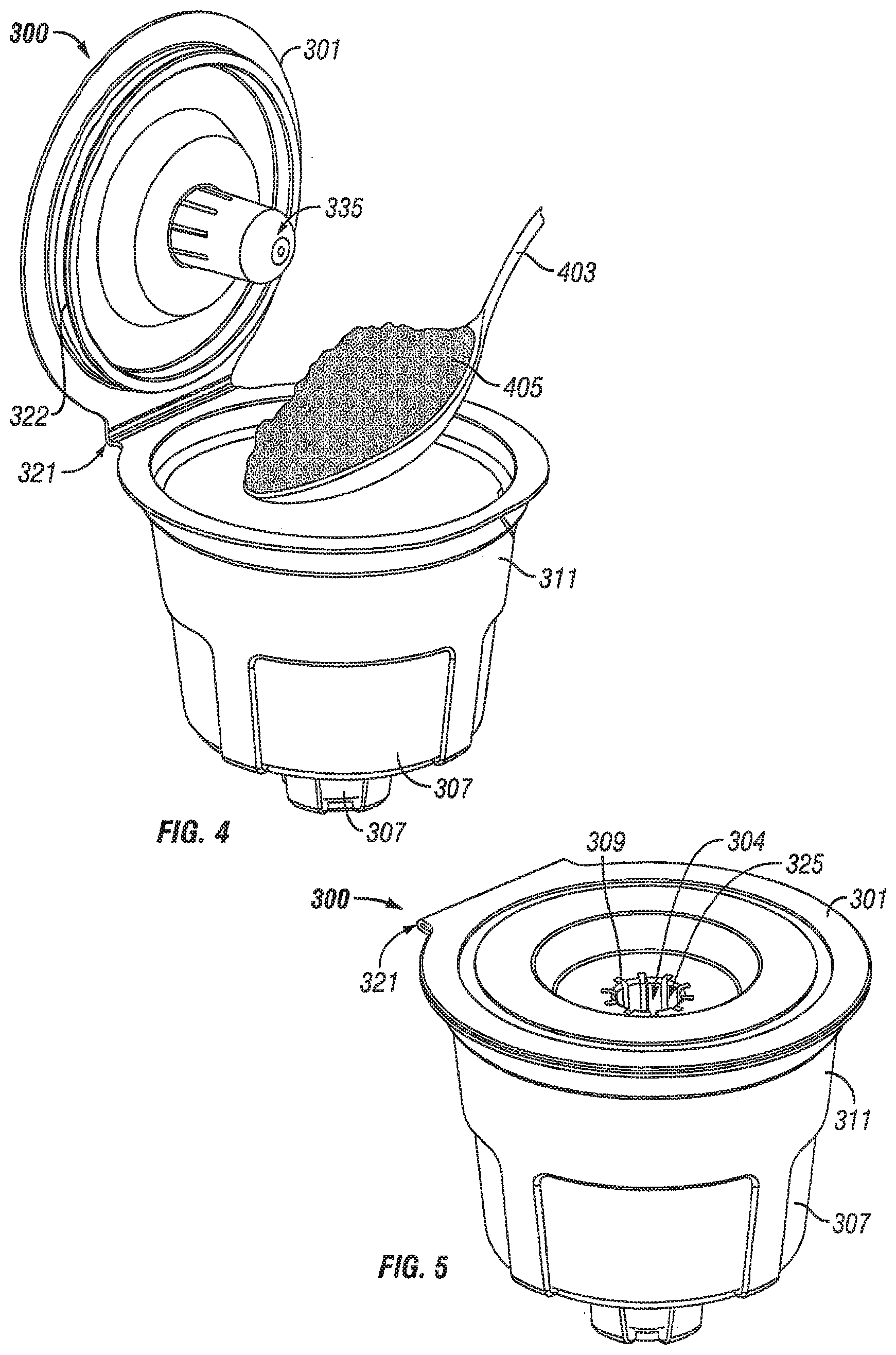 Patent US12378061 Figure 2 – Apparatus and products for producing beverages, and methods for making and using same
