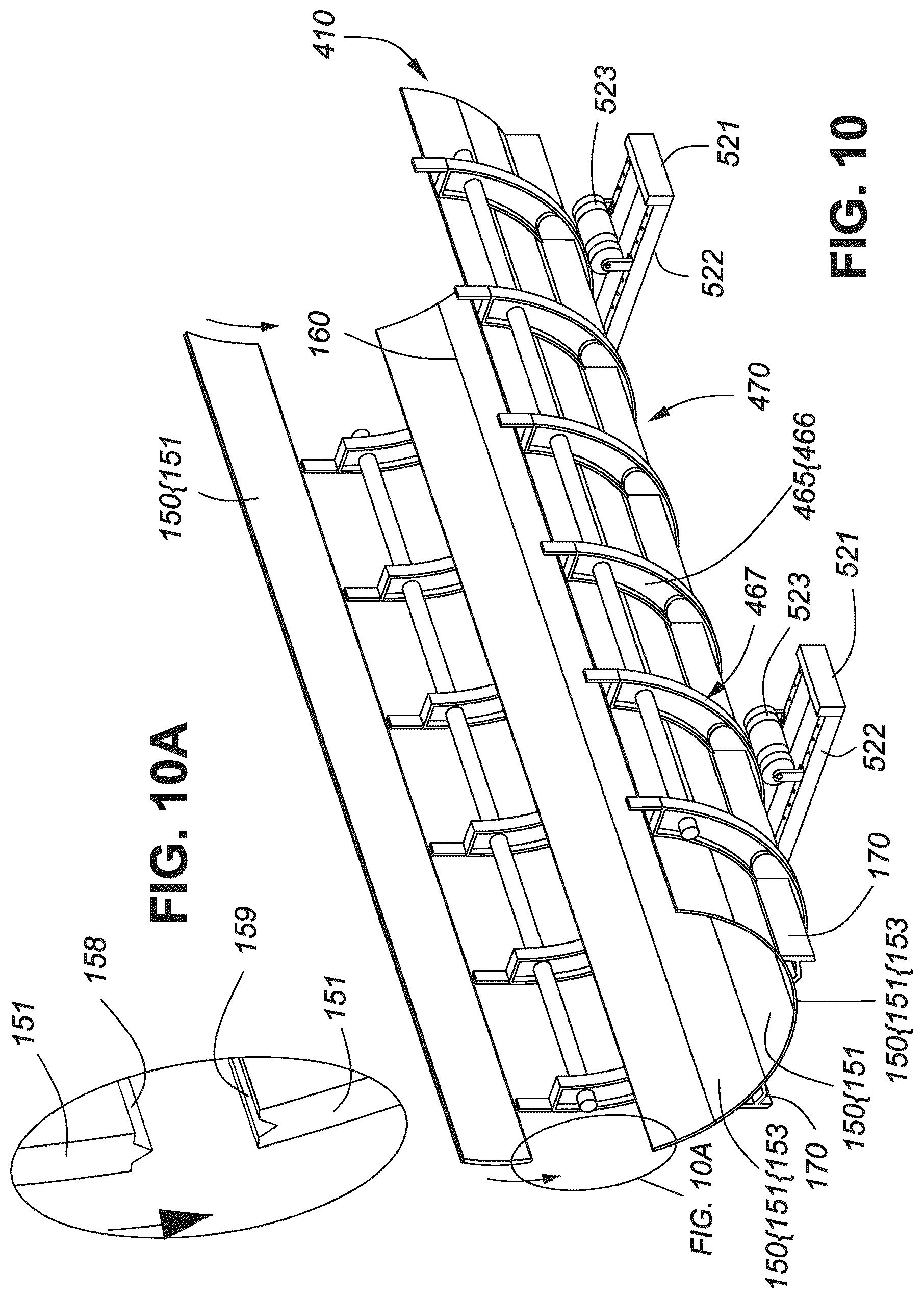 Patent US12378064 Figure 11 – Quasi-cylindrical cargo container and construction