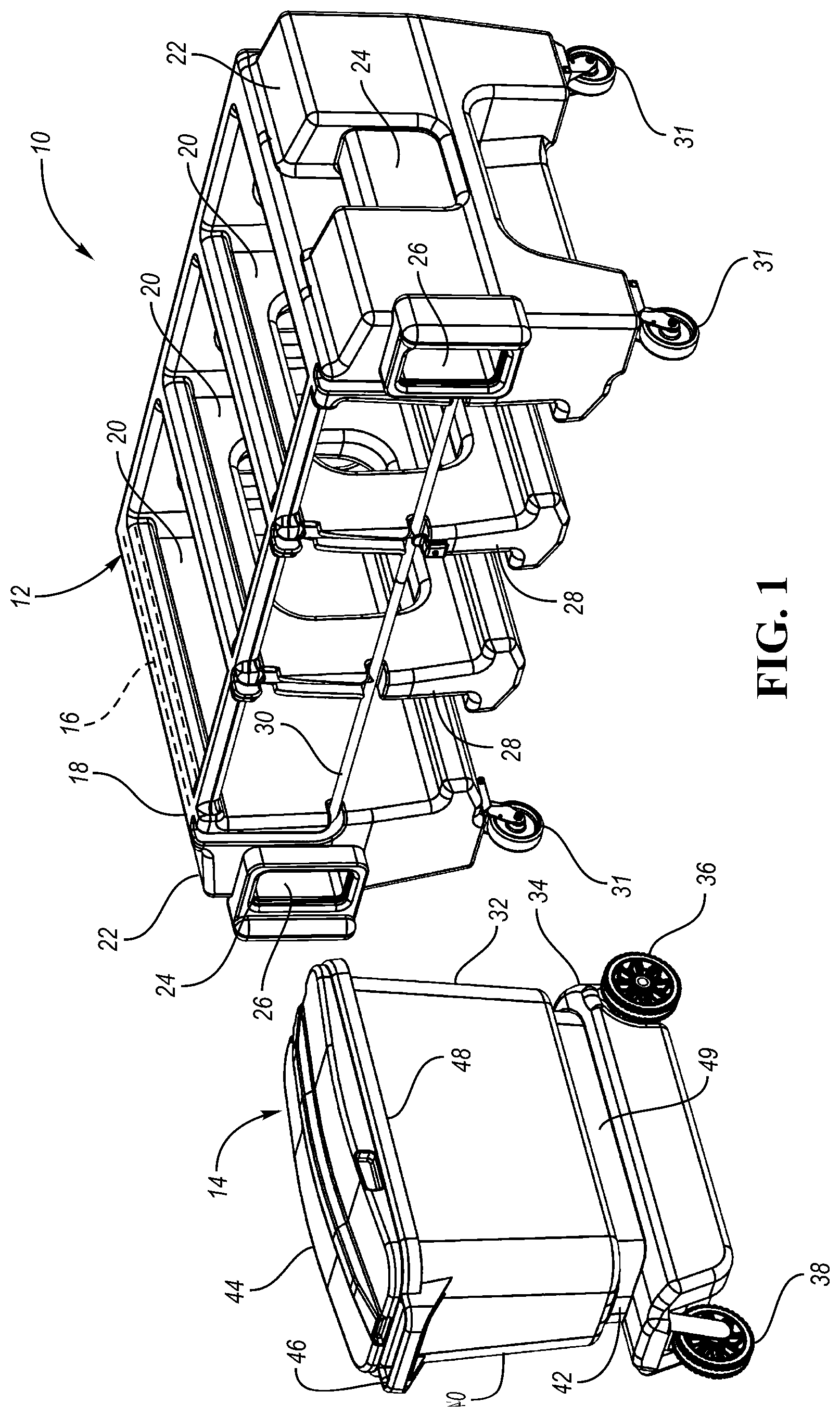 Patent US12378065 Figure 1 – Commercial container cartridge system