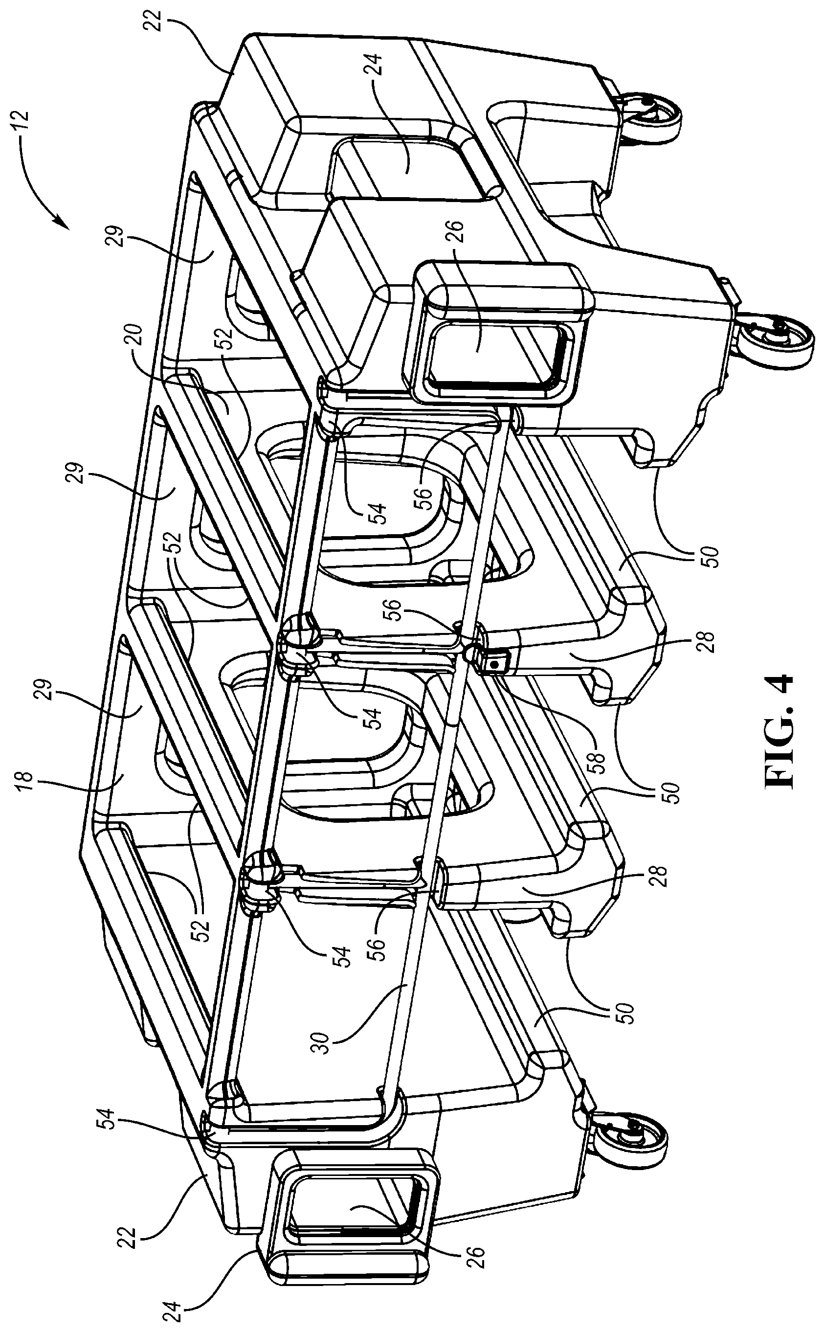 Patent US12378065 Figure 4 – Commercial container cartridge system