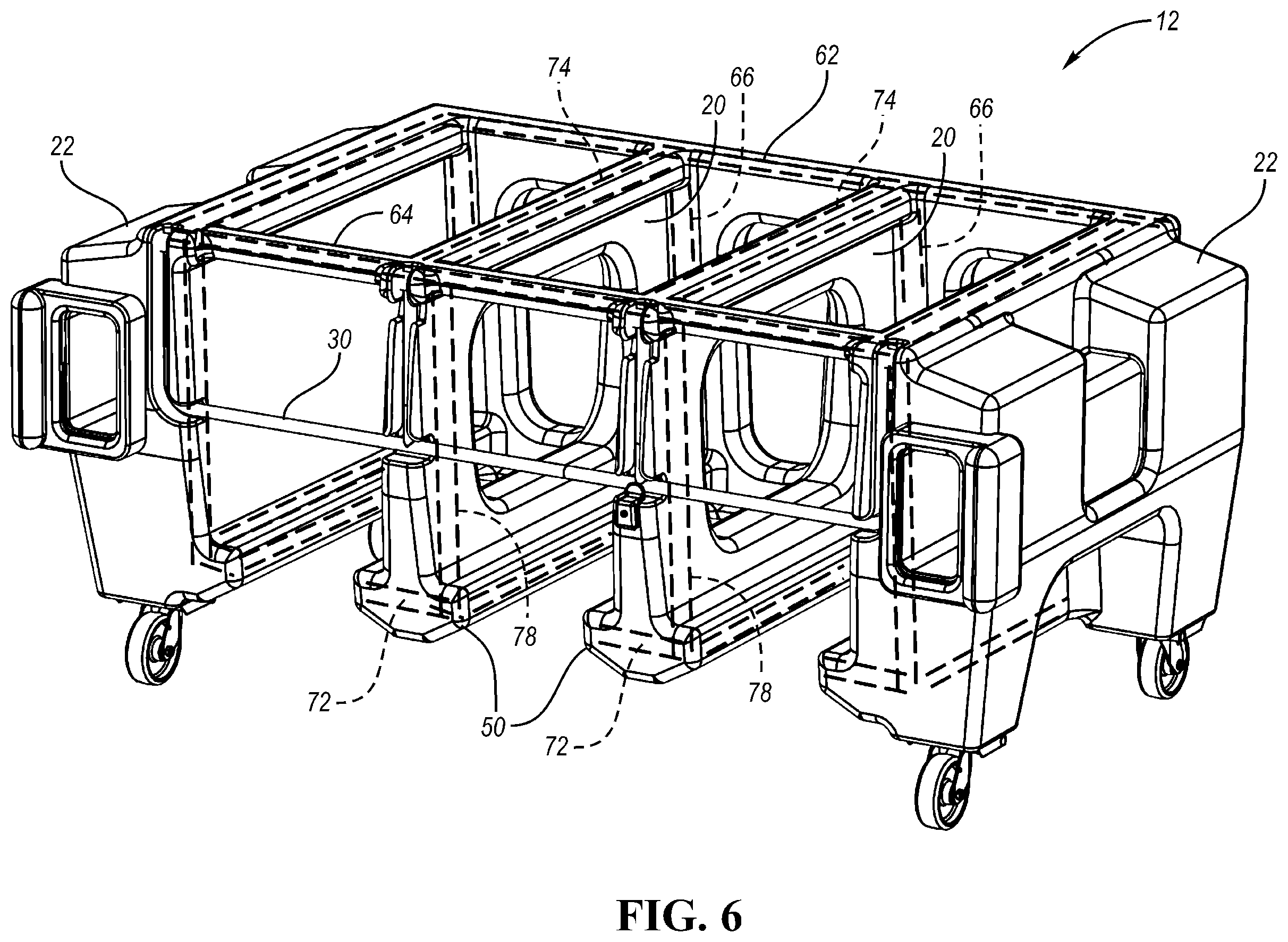 Patent US12378065 Figure 6 – Commercial container cartridge system