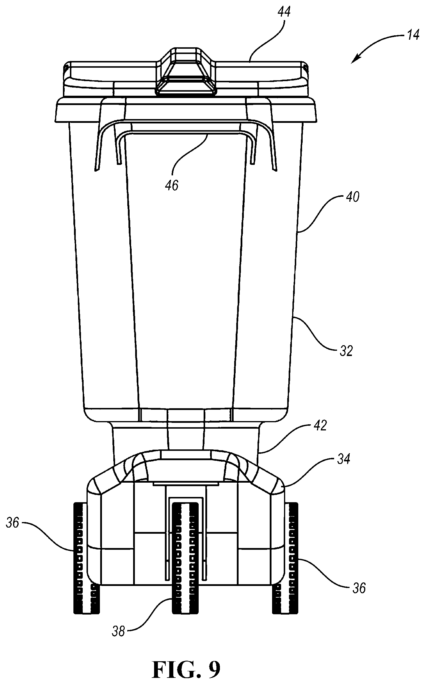 Patent US12378065 Figure 9 – Commercial container cartridge system