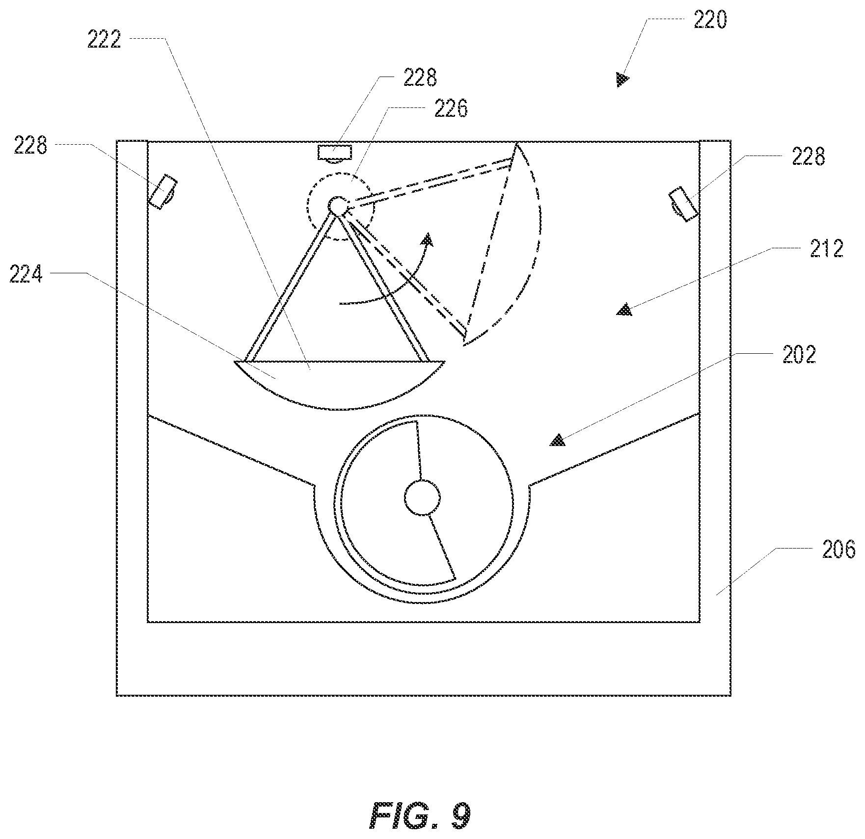 Patent US12378068 Figure 7 – Refuse collection with auger and contamination detection panel