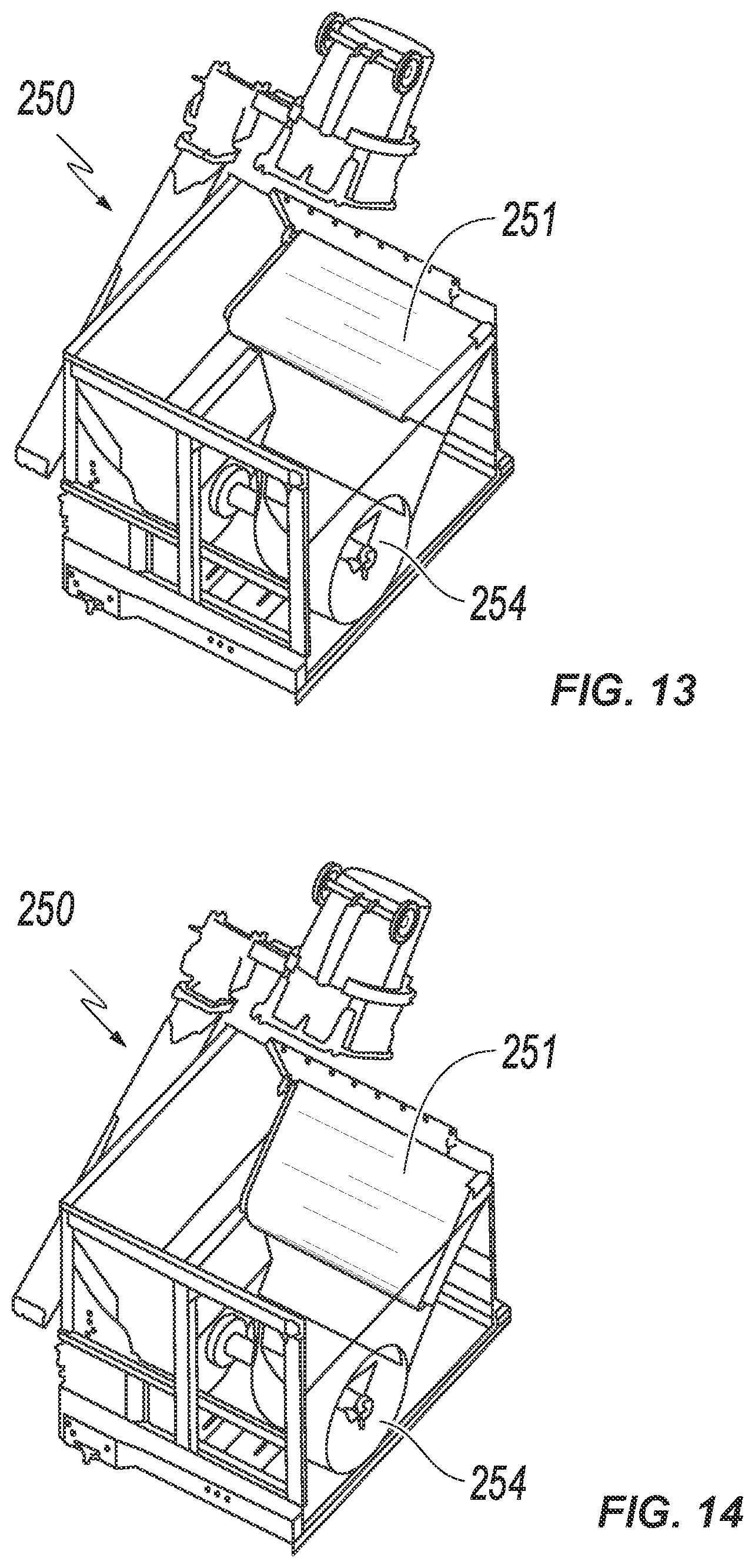 Patent US12378068 Figure 10 – Refuse collection with auger and contamination detection panel