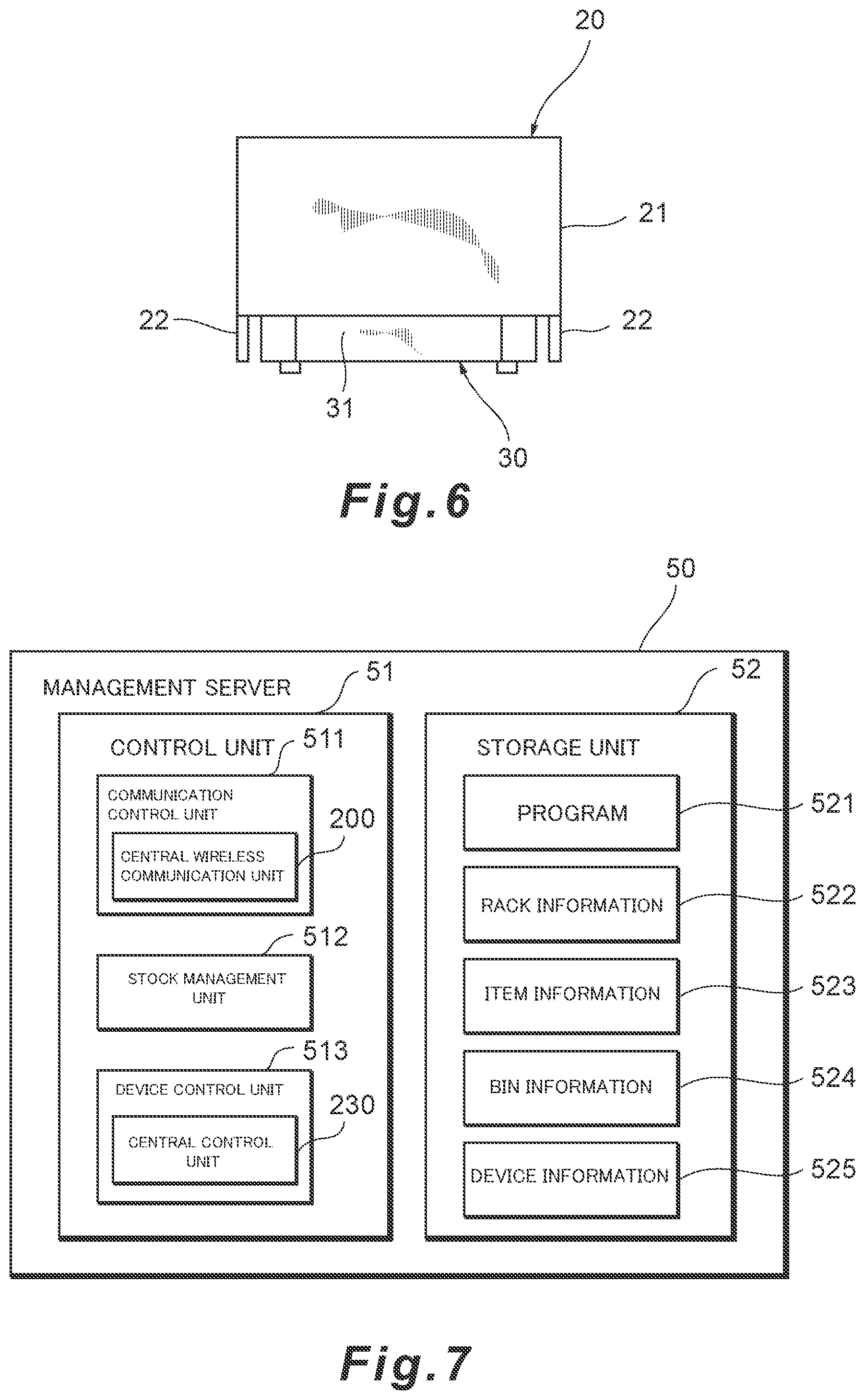 Patent US12378072 Figure 5 – Transportation robot control system for warehouse system and control method