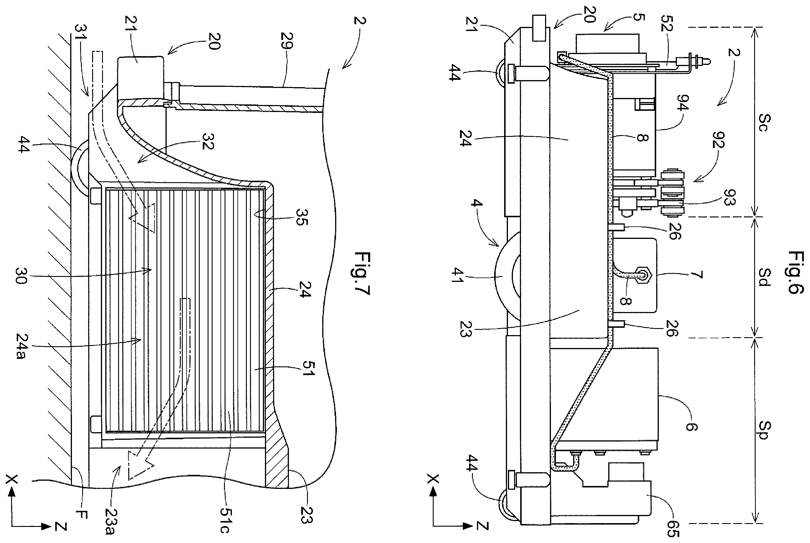 Patent US12378073 Figure 5 – Article transport vehicle