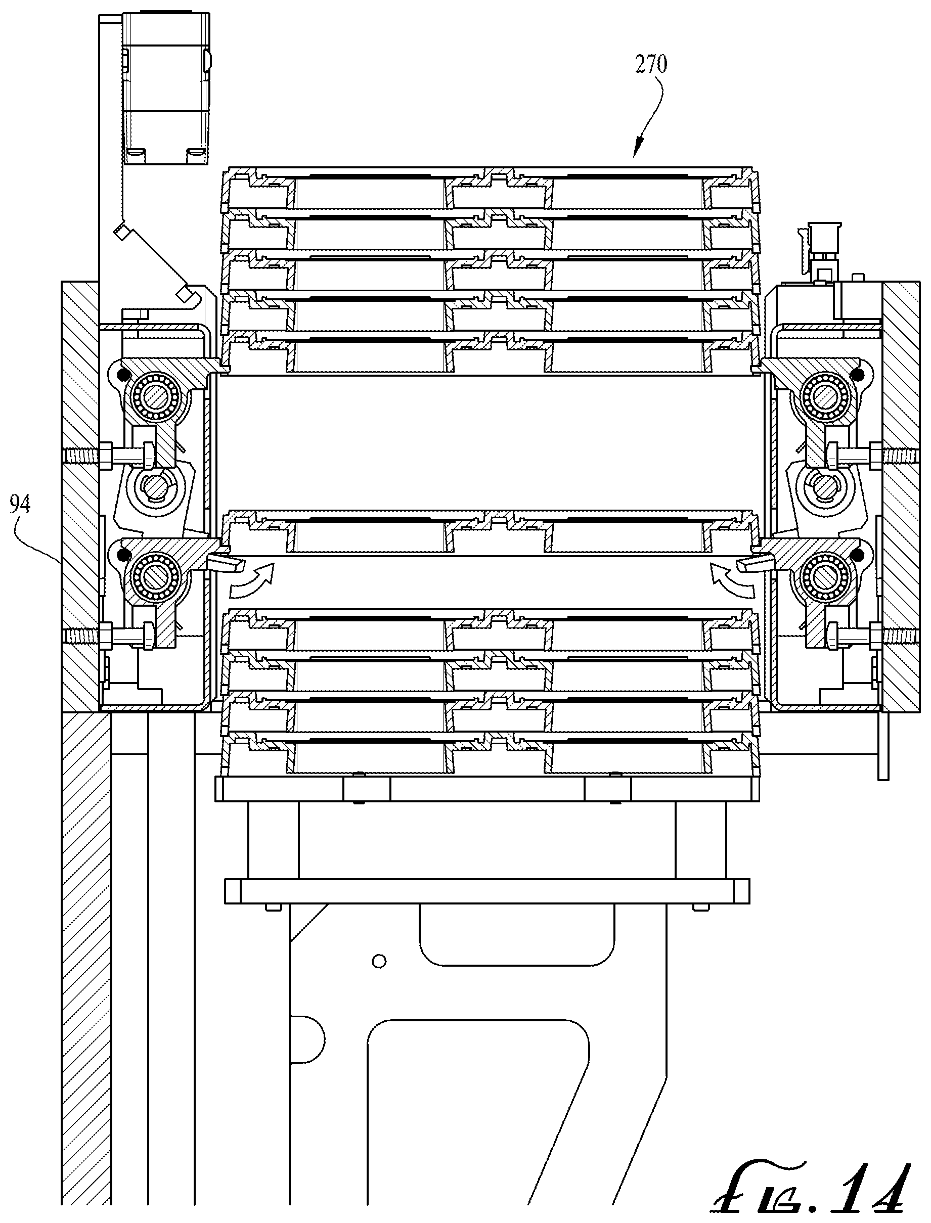 Patent US12378074 Figure 11 – Tray exchange and dispositioning systems, methods, and apparatuses