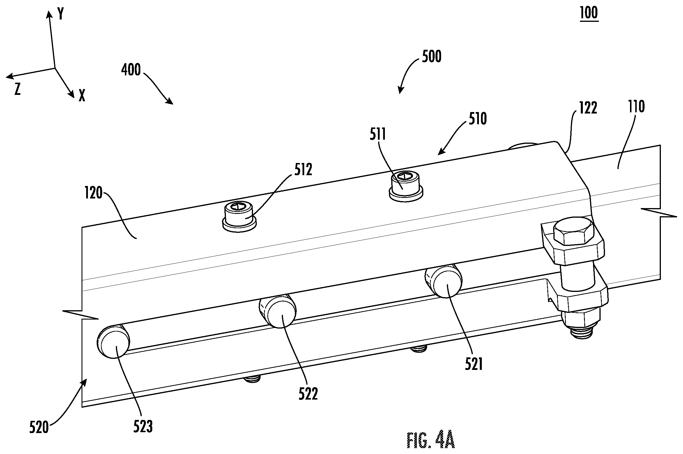 Patent US12378075 Figure 5 – Carriage lift assembly for materials handling and storage systems