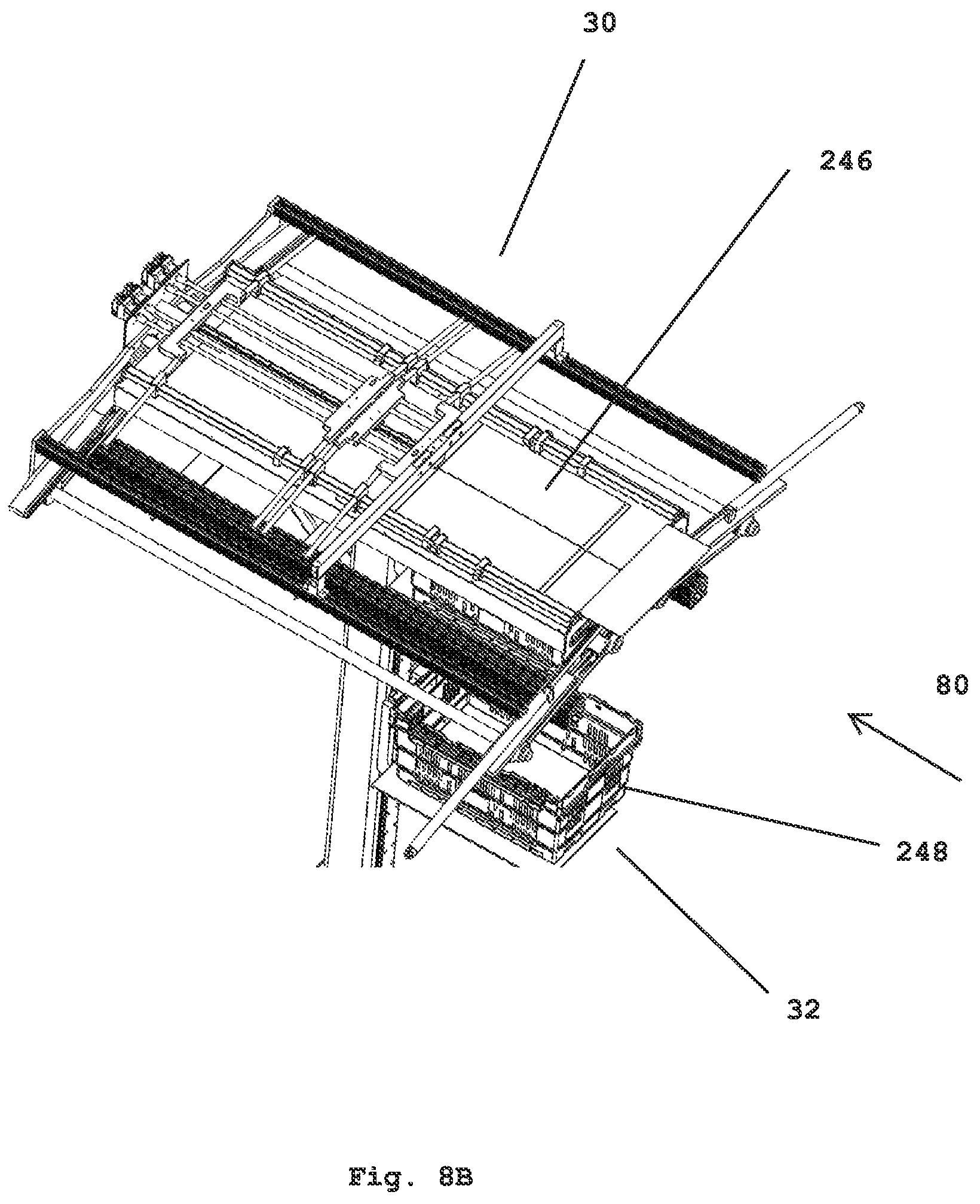 Patent US12378077 Figure 7 – Automated decant system