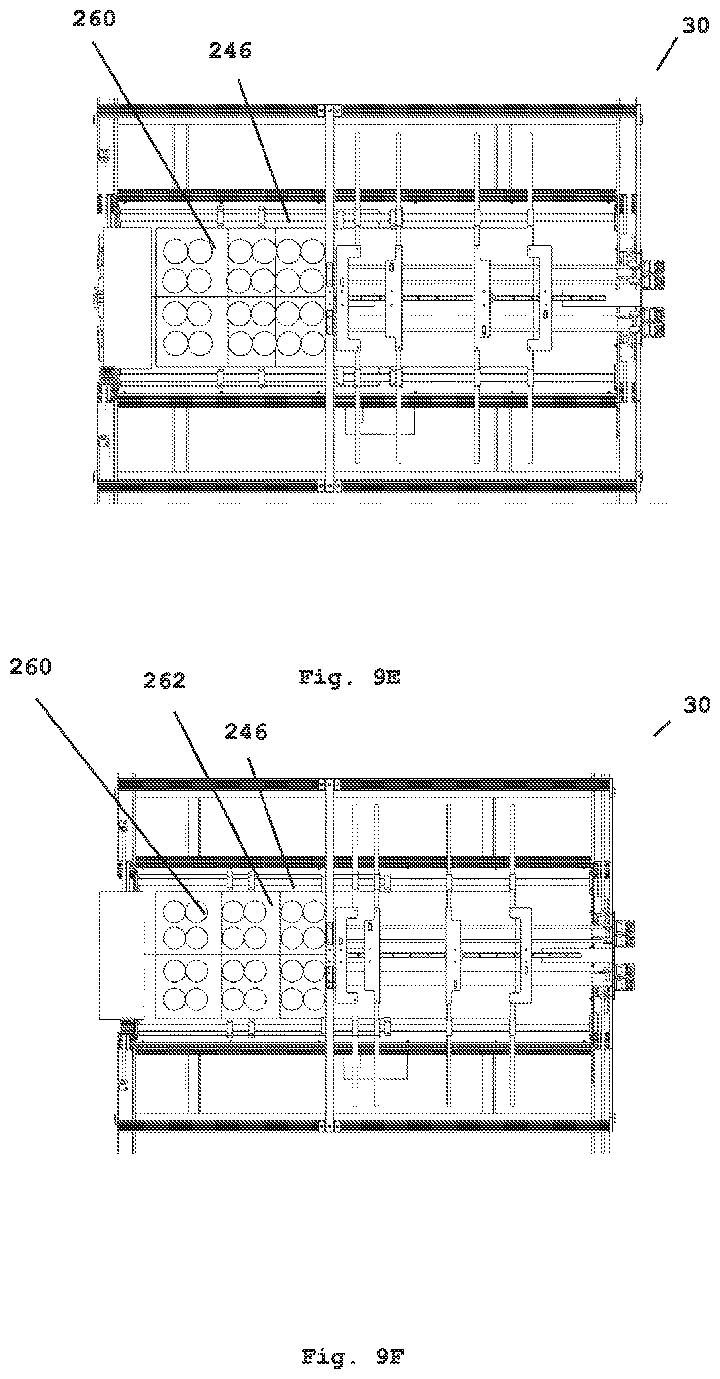 Patent US12378077 Figure 10 – Automated decant system