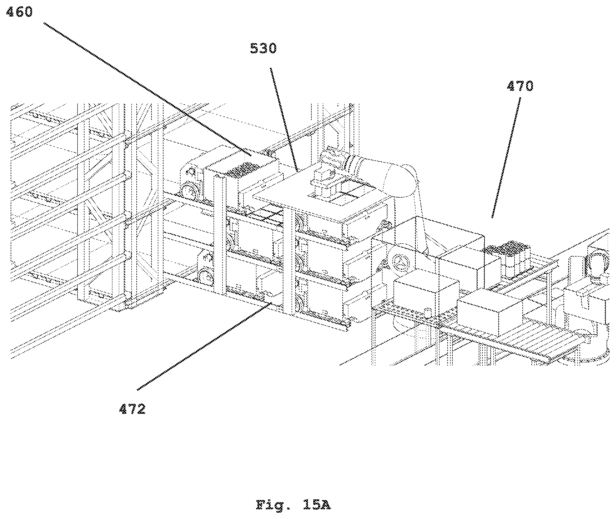 Patent US12378077 Figure 18 – Automated decant system