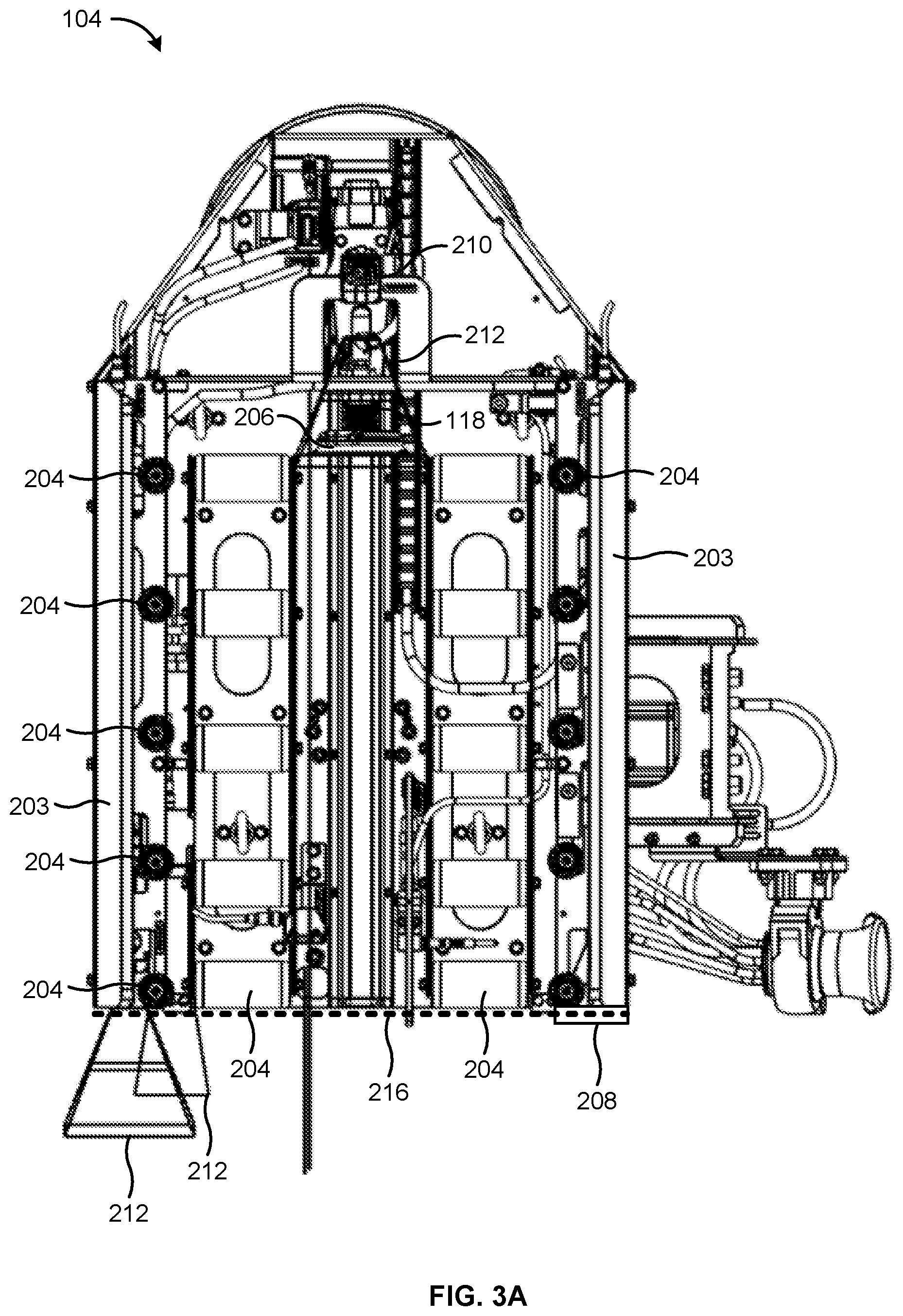 Patent US12378078 Figure 3 – Container management system