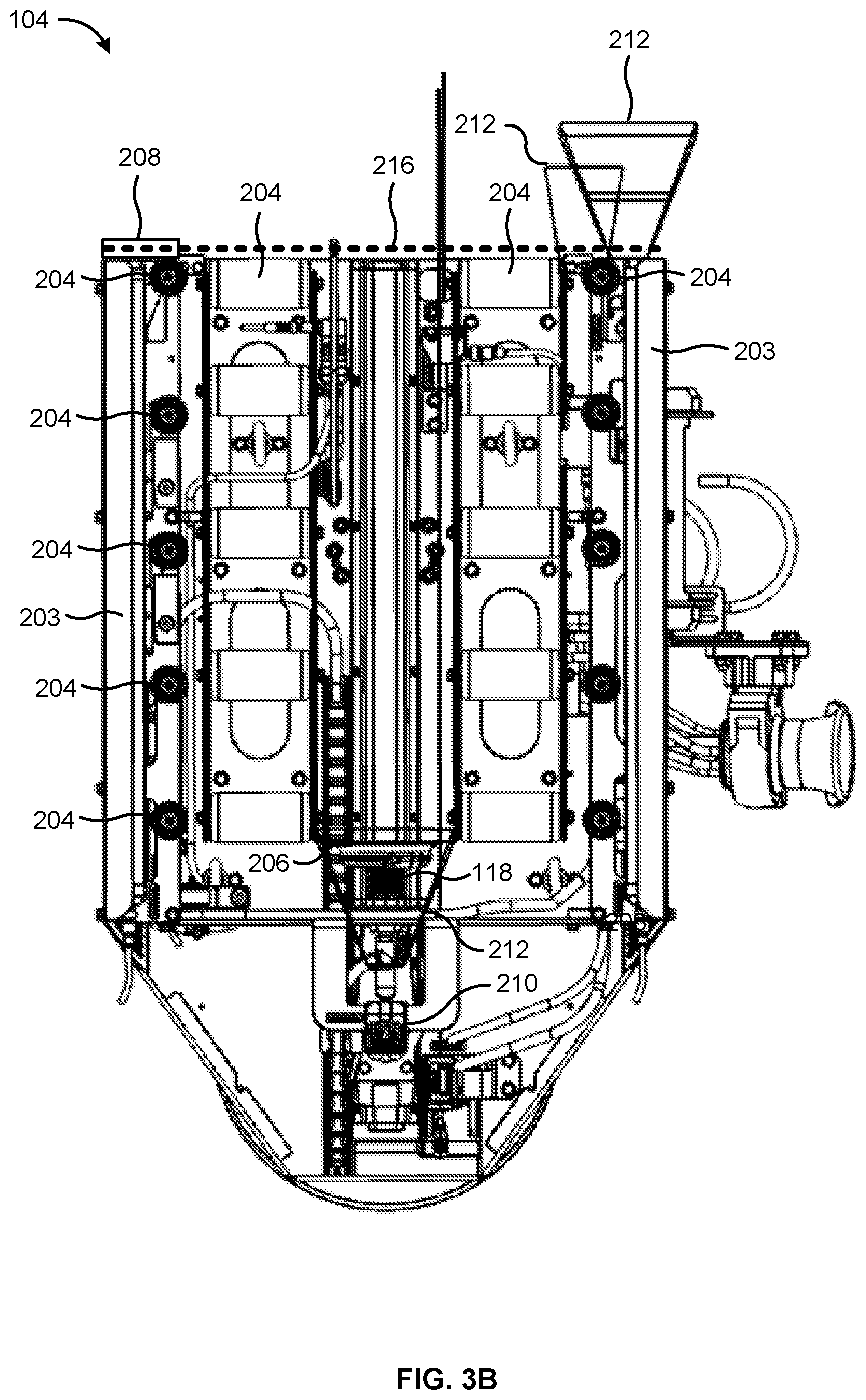 Patent US12378078 Figure 4 – Container management system