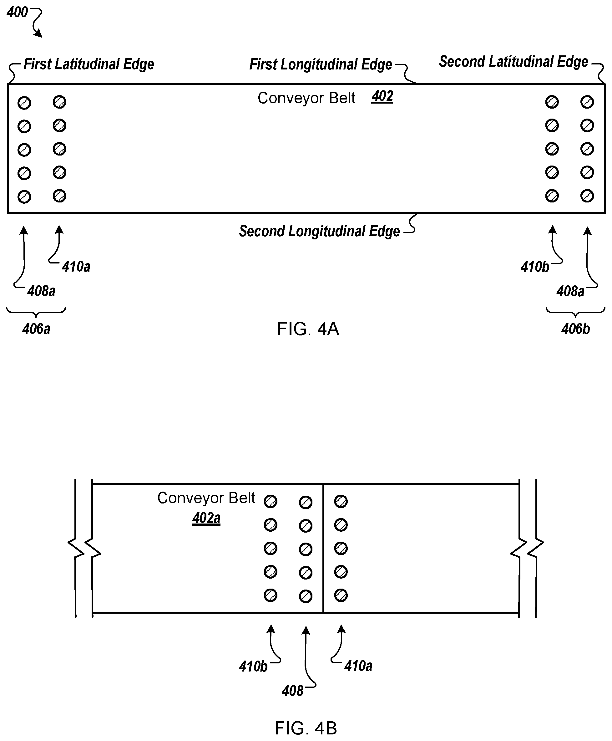 Patent US12378080 Figure 6 – Continuous conveyor belt