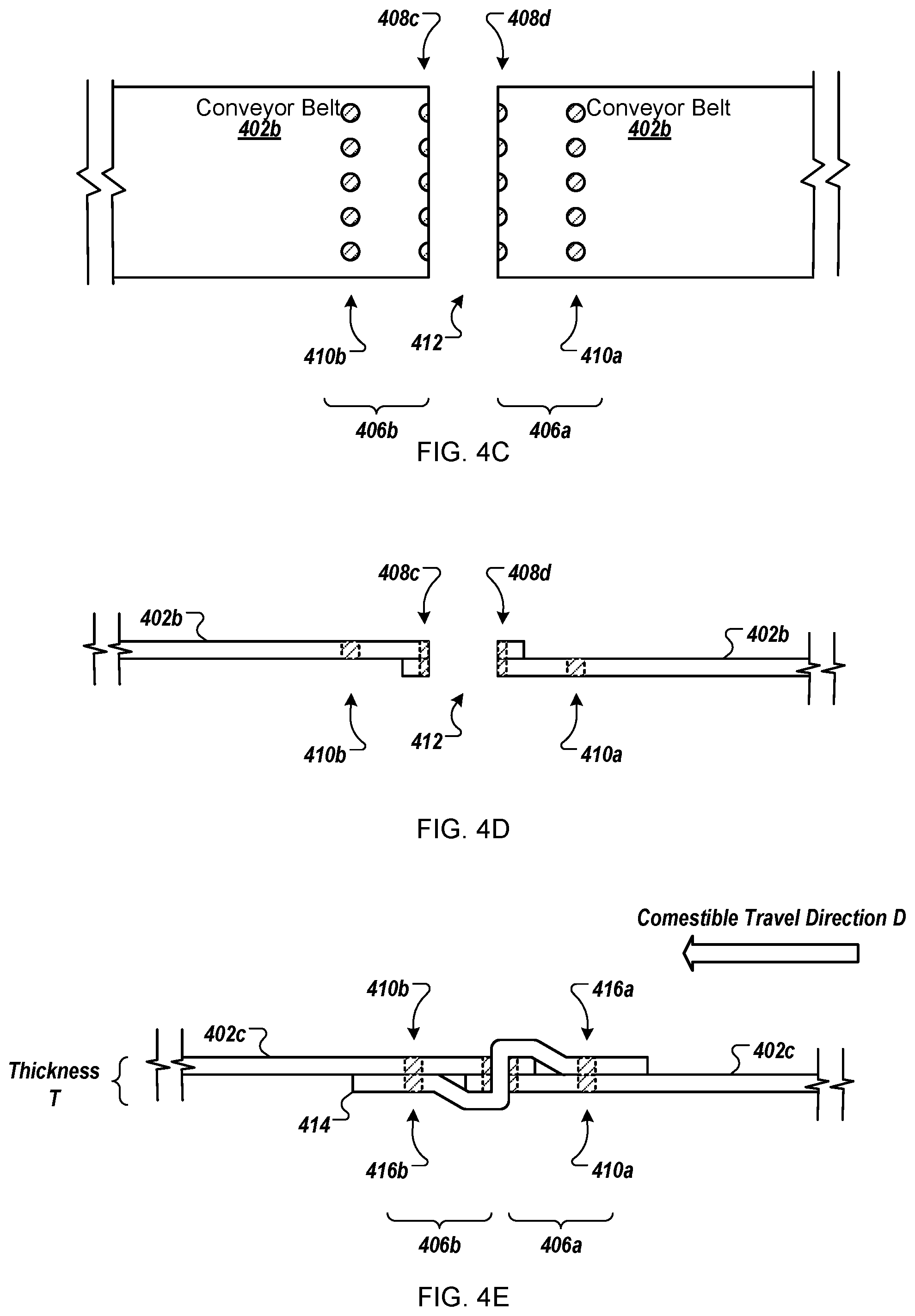 Patent US12378080 Figure 7 – Continuous conveyor belt