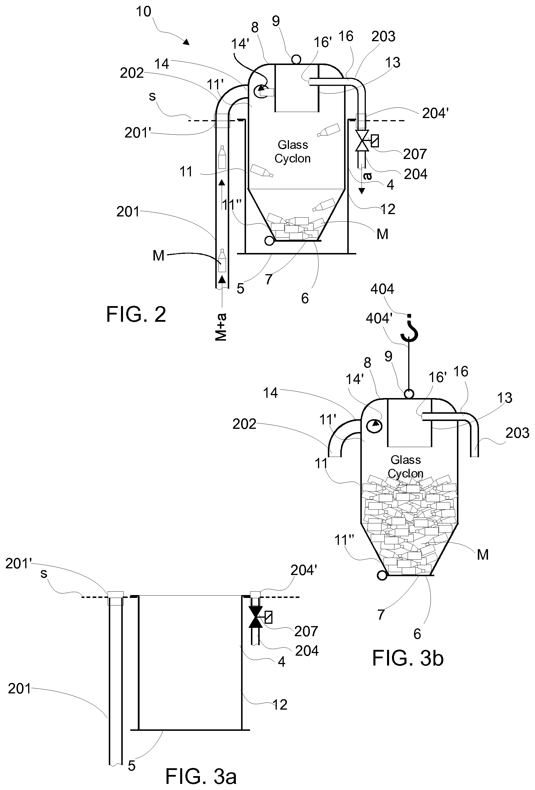 Patent US12378085 Figure 2 – Method for conveying material and material conveying arrangement