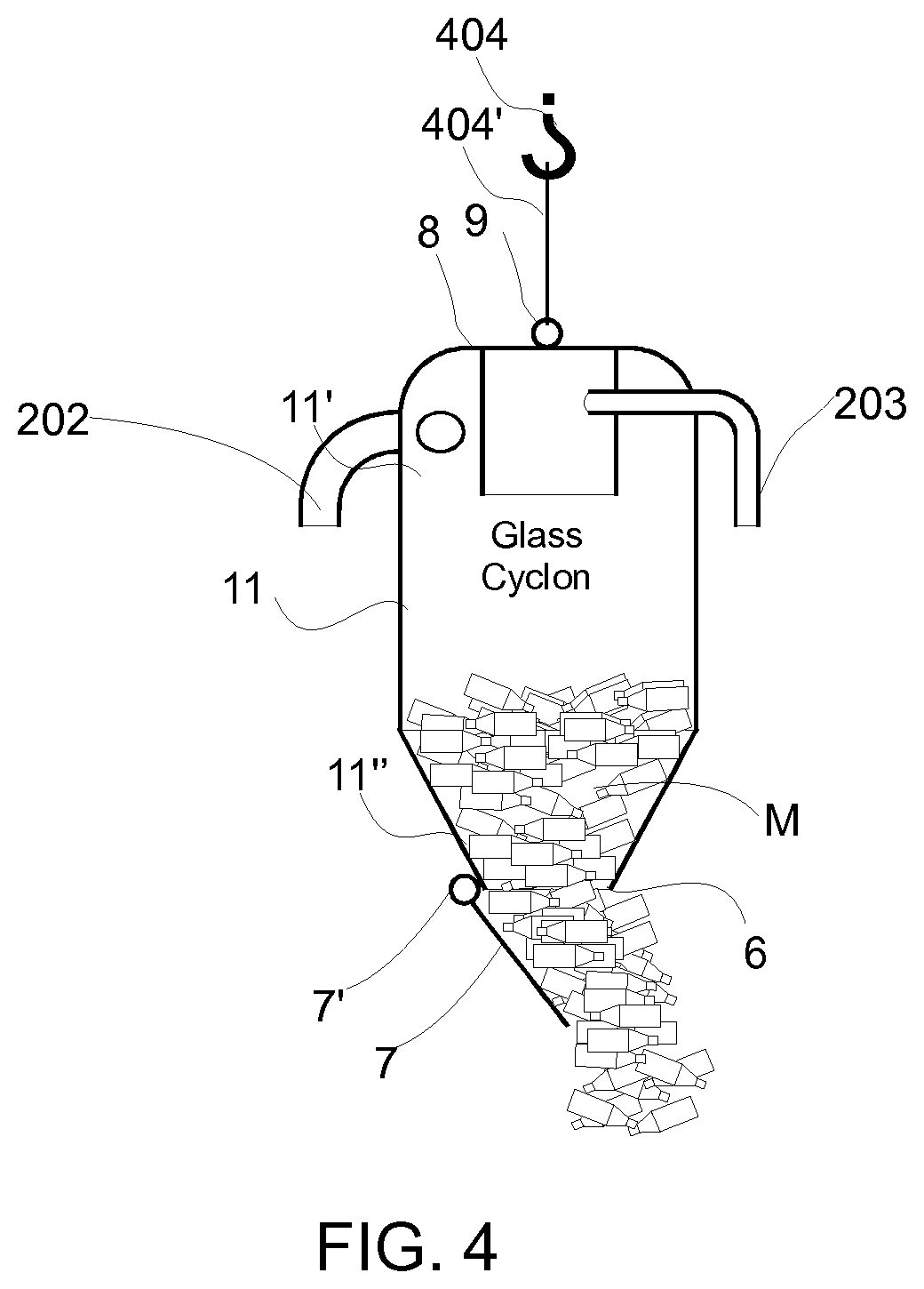 Patent US12378085 Figure 3 – Method for conveying material and material conveying arrangement