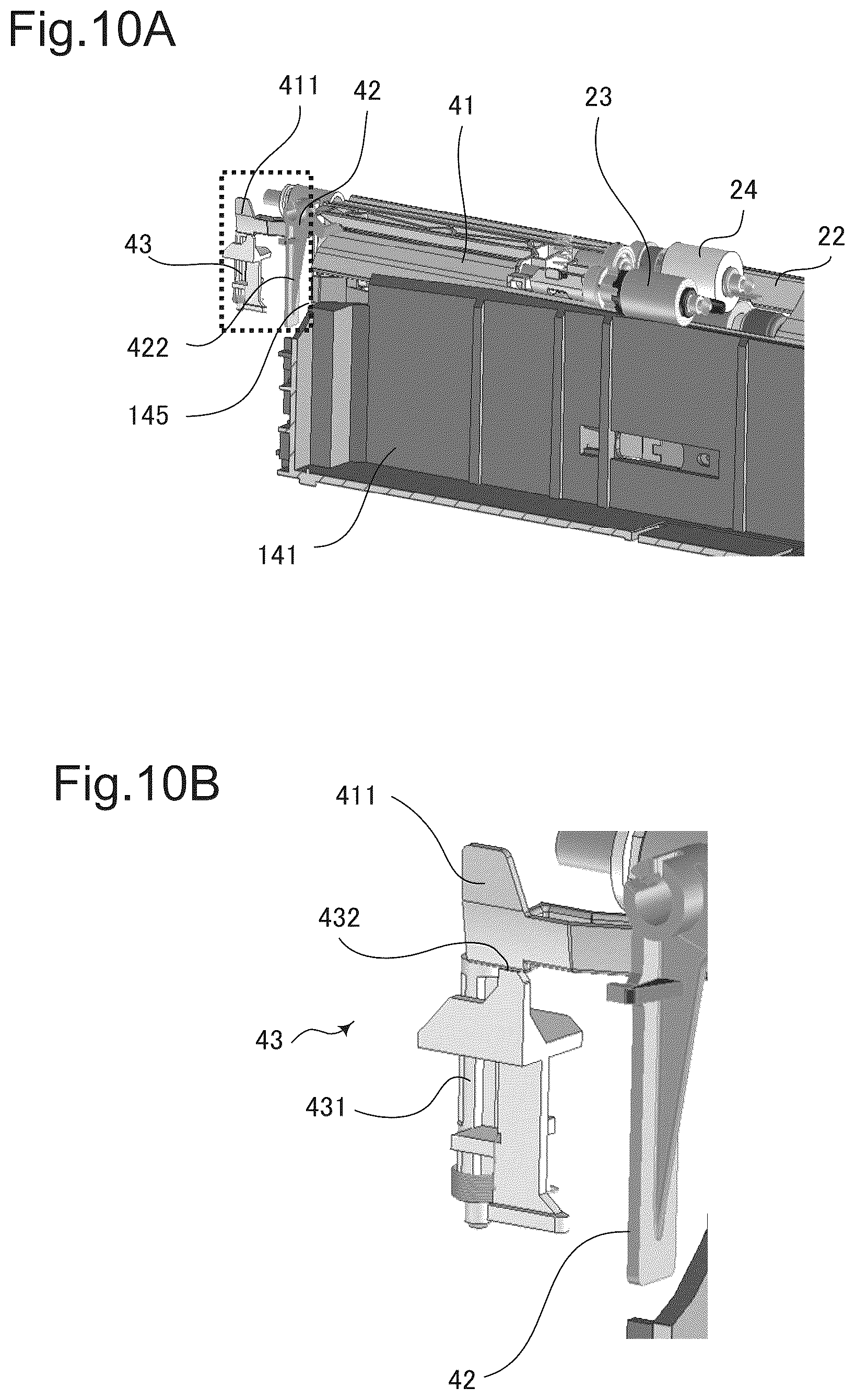 Patent US12378088 Figure 10 – Sheet feeder capable of accommodating and feeding sheets
