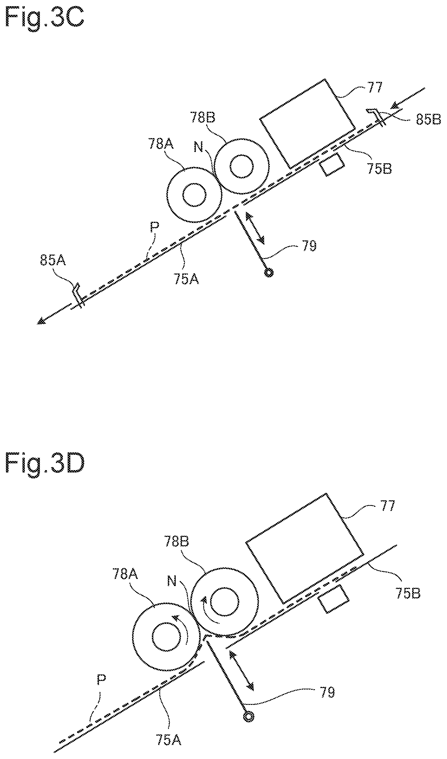 Patent US12378092 Figure 4 – Sheet postprocessing apparatus that performs postprocessing on plurality of sheets stacked, and image forming system including same