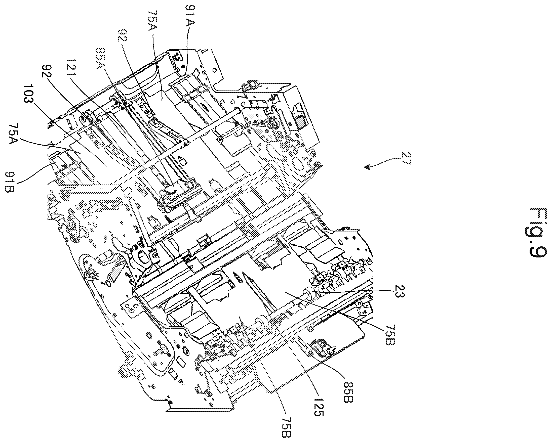 Patent US12378092 Figure 10 – Sheet postprocessing apparatus that performs postprocessing on plurality of sheets stacked, and image forming system including same